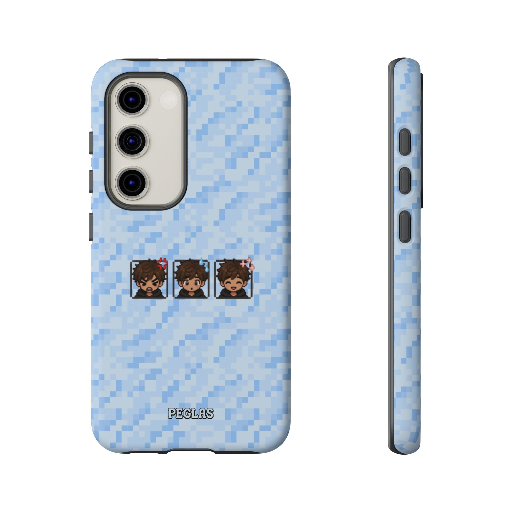 Blue Boy Emojis Blue Tough Phone Case