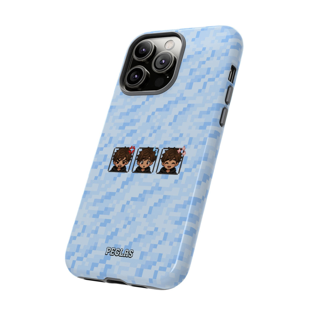 Blue Boy Emojis Blue Tough Phone Case