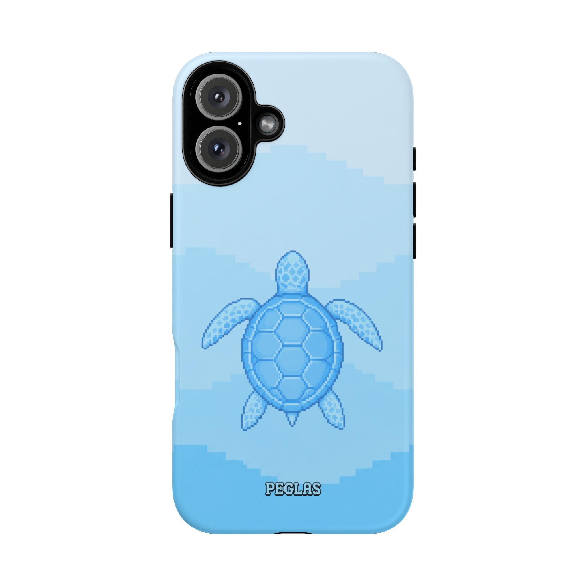 Ocean Blue Sea Turtle Phone Case — Cute Coastal iPhone Protective Cover