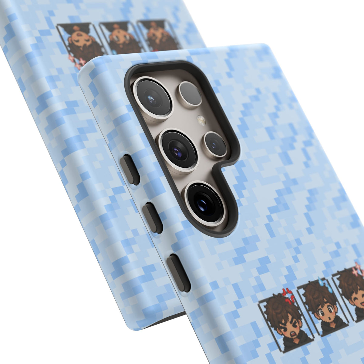 Blue Boy Emojis Blue Tough Phone Case