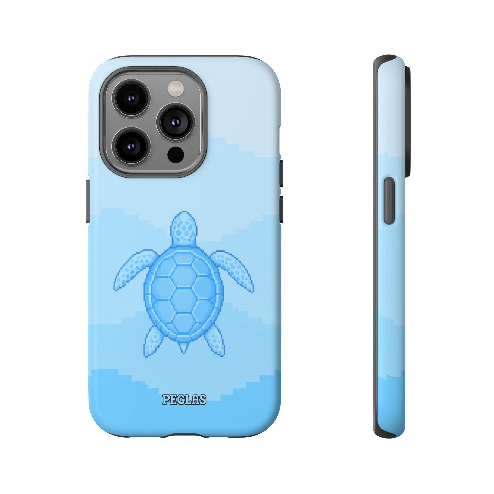 Ocean Blue Sea Turtle Phone Case — Cute Coastal iPhone Protective Cover