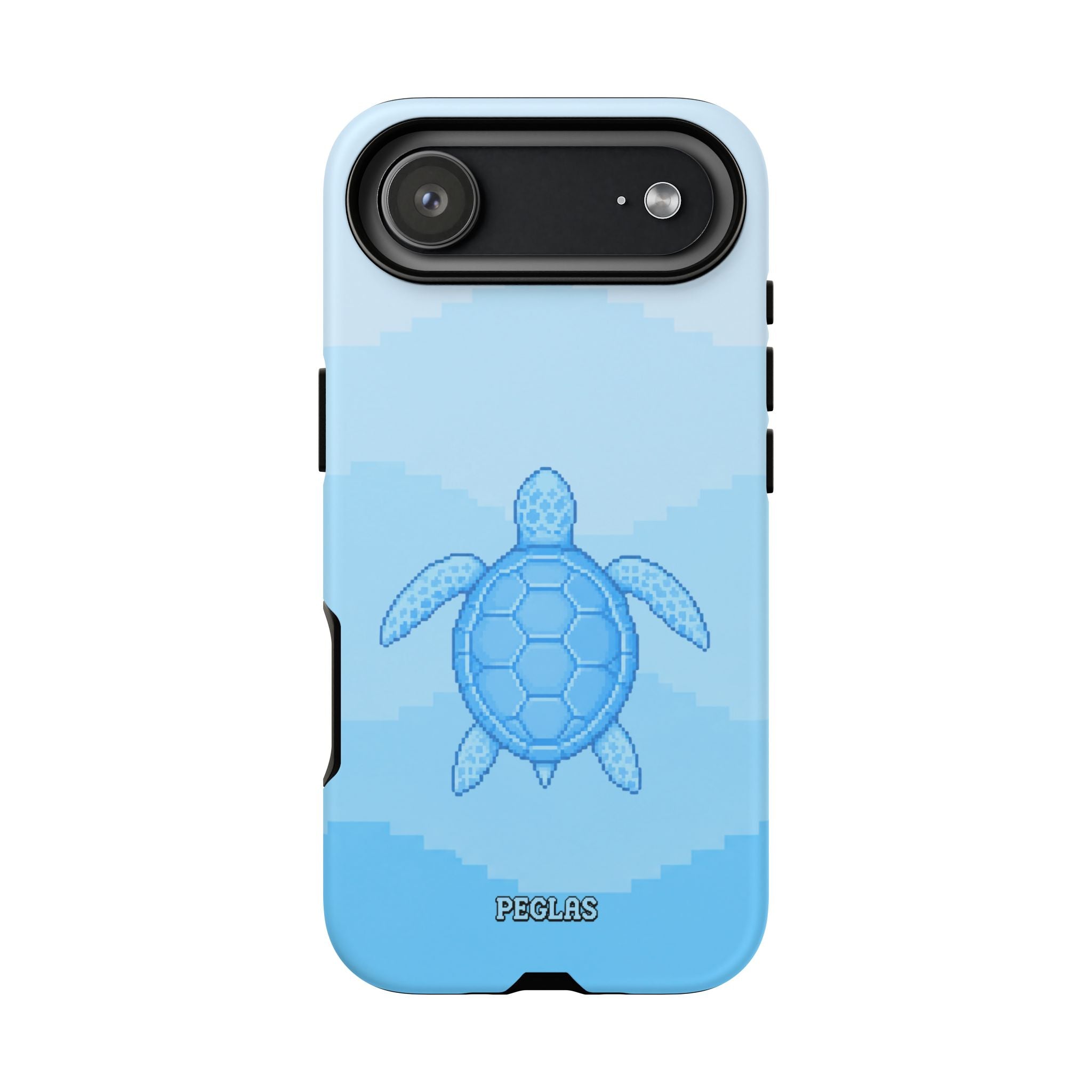 Ocean Blue Sea Turtle Phone Case — Cute Coastal iPhone Protective Cover