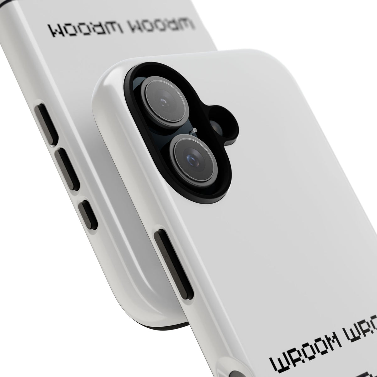 Retro Pixel Cars Phone Case — "Wroom Wroom" Tough Phone Cover