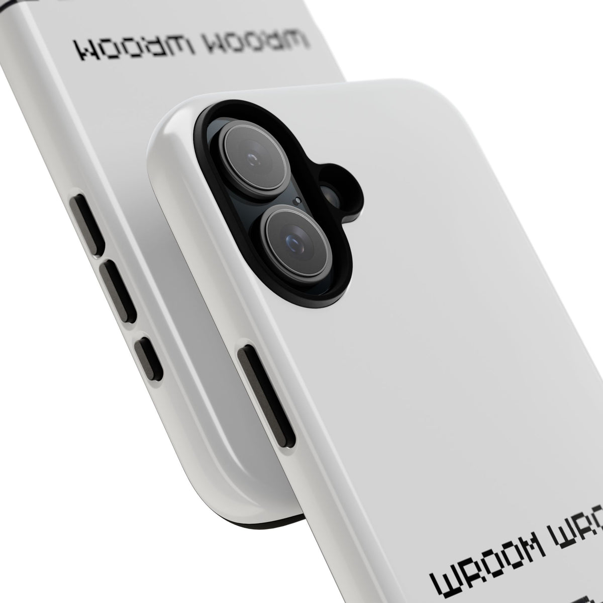 Retro Pixel Cars Phone Case — "Wroom Wroom" Tough Phone Cover