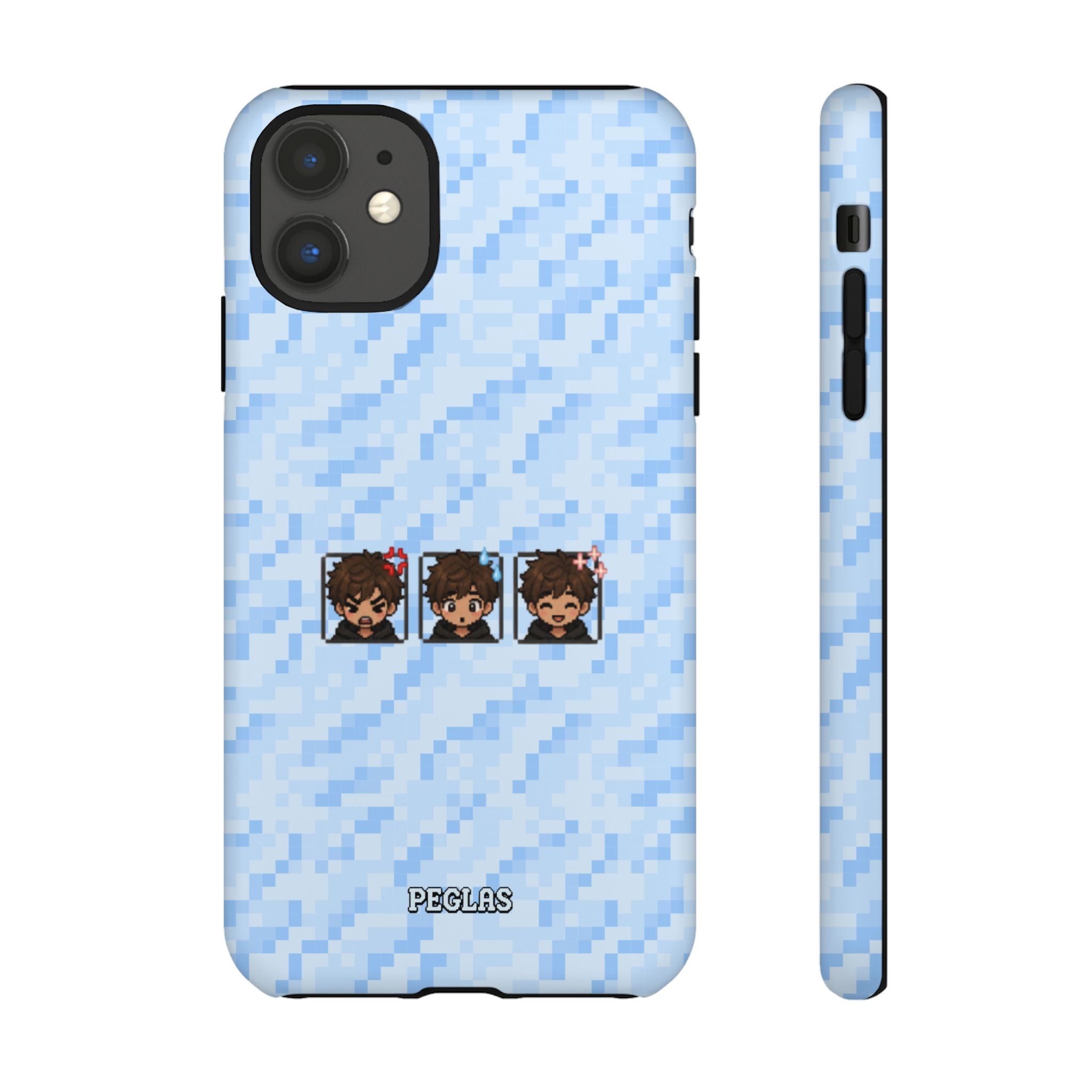Blue Boy Emojis Blue Tough Phone Case