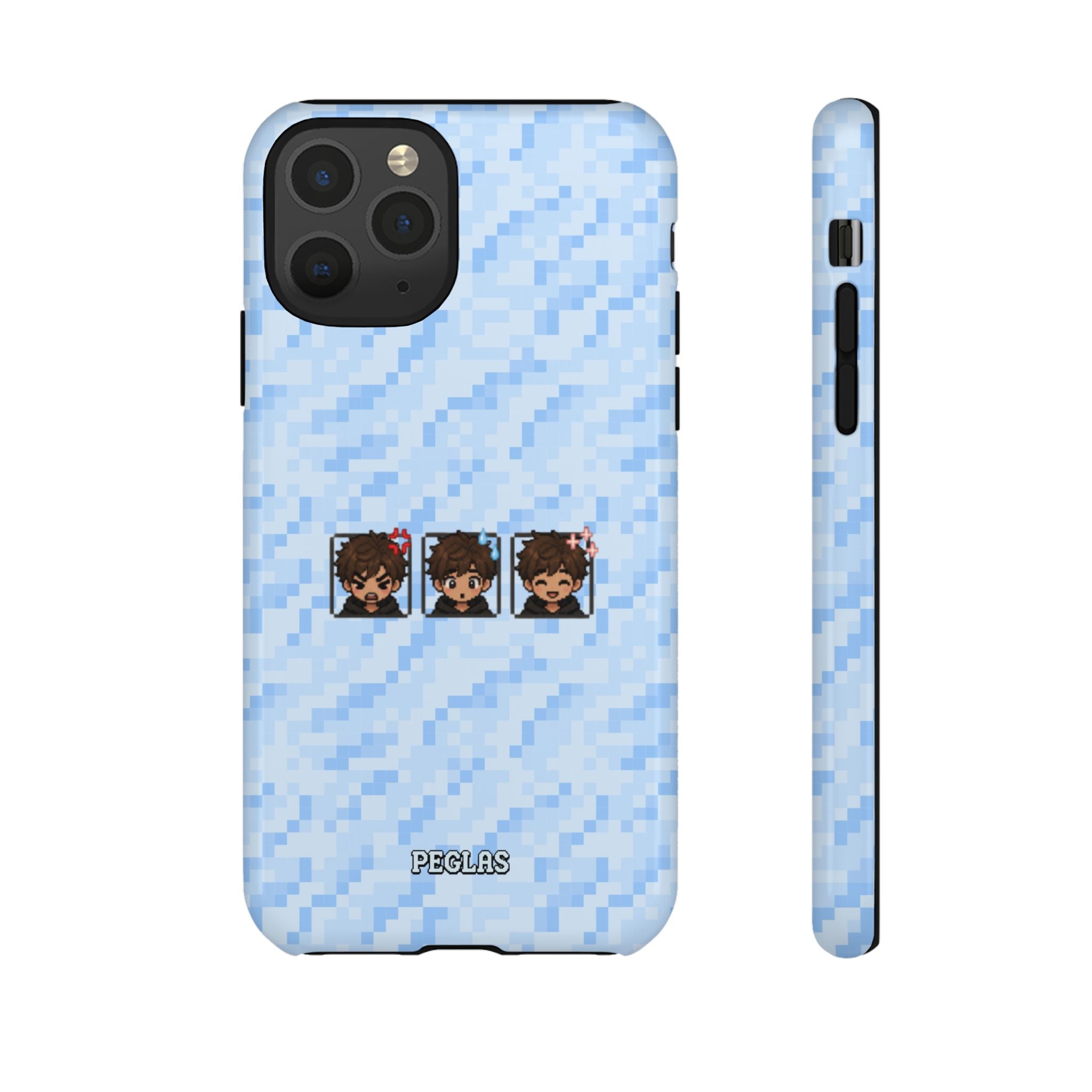 Blue Boy Emojis Blue Tough Phone Case