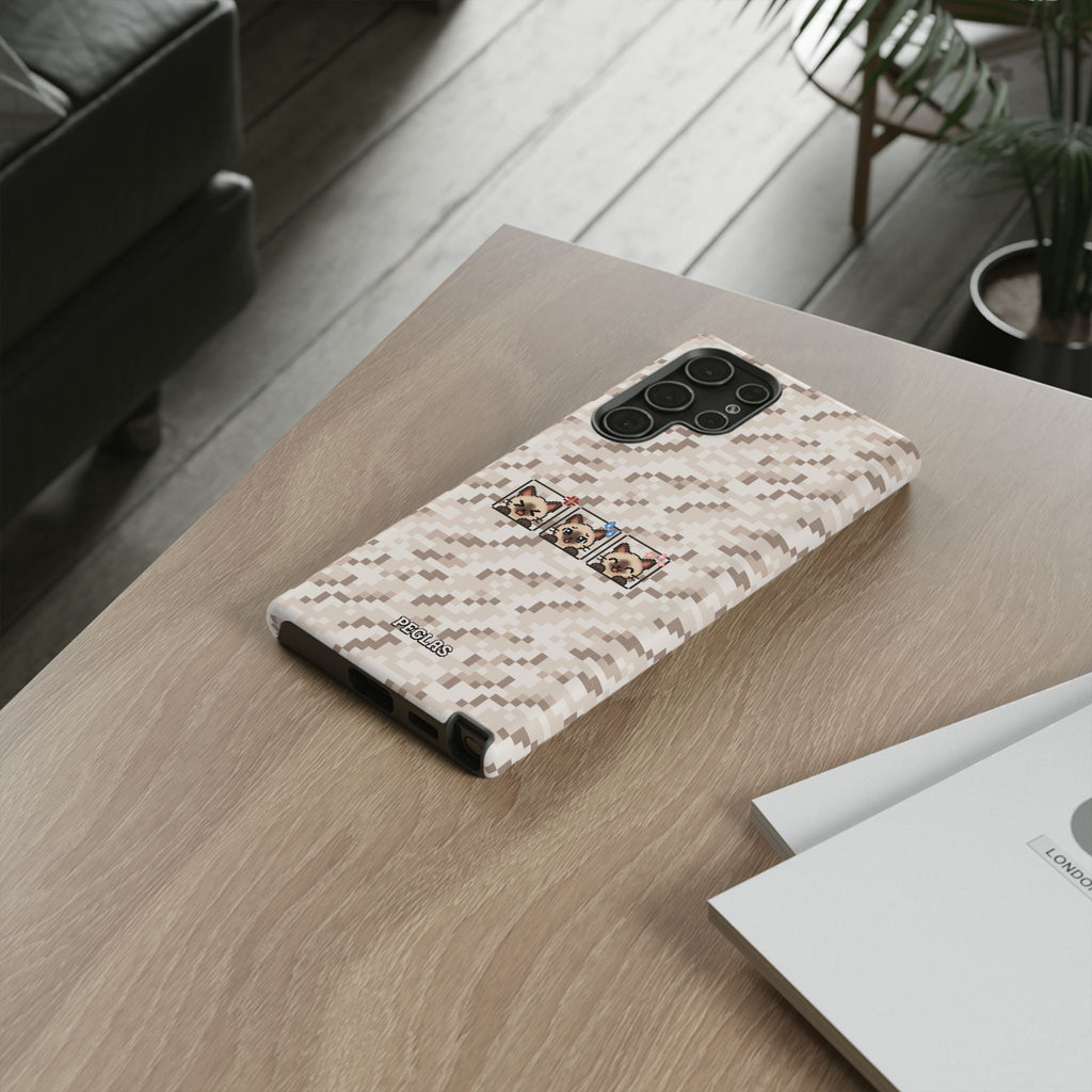 Pixel Cat Emojis Tough Phone Case
