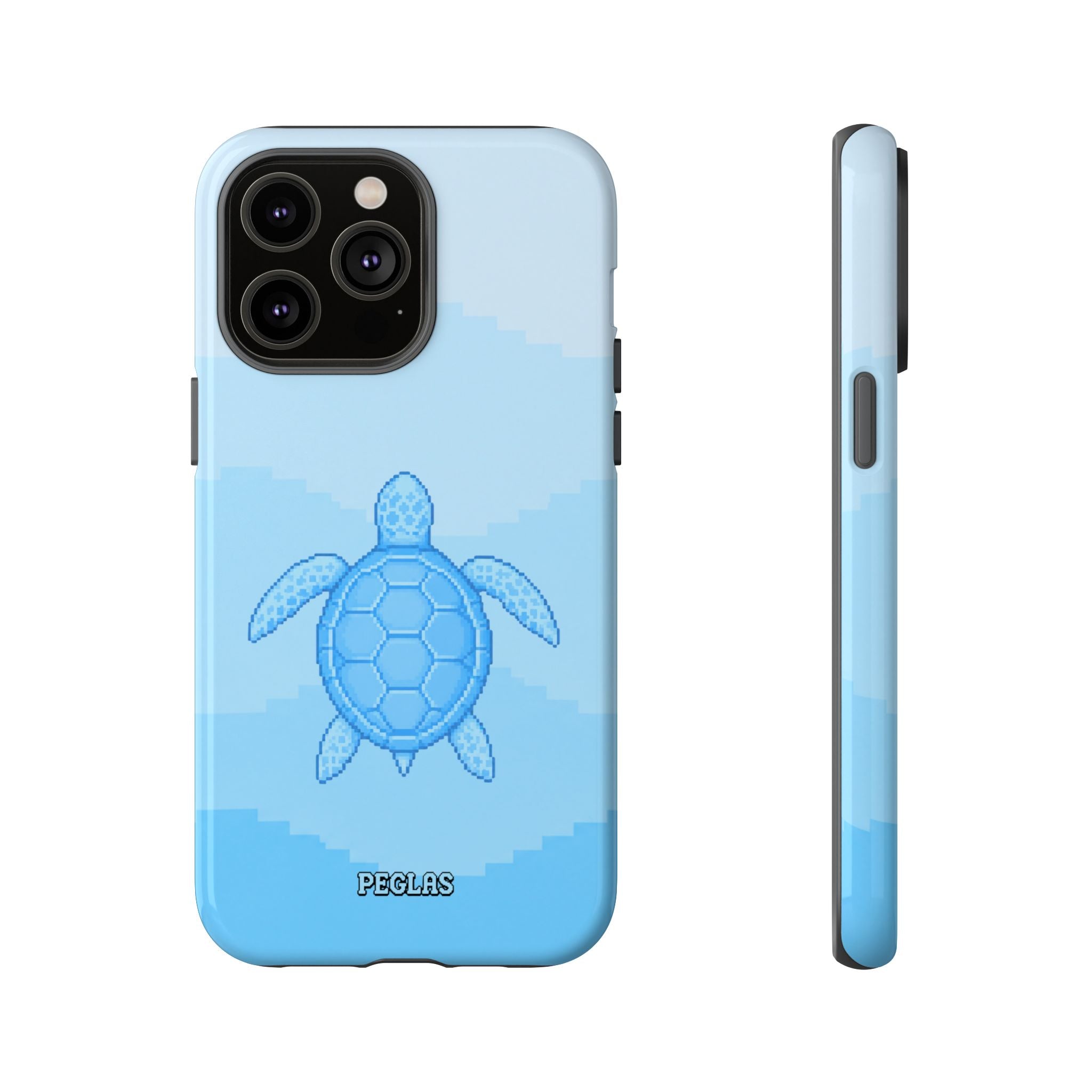 Ocean Blue Sea Turtle Phone Case — Cute Coastal iPhone Protective Cover