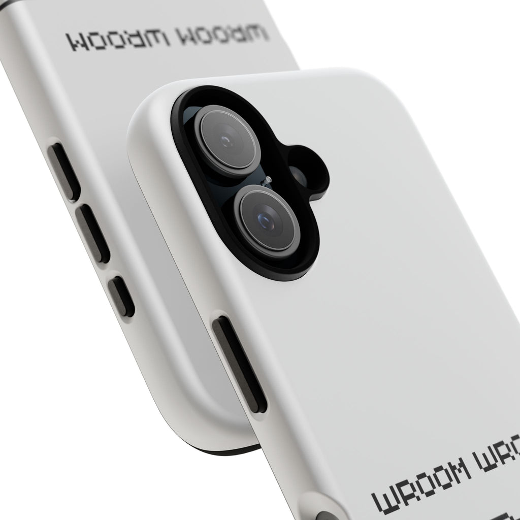 Retro Pixel Cars Phone Case — "Wroom Wroom" Tough Phone Cover