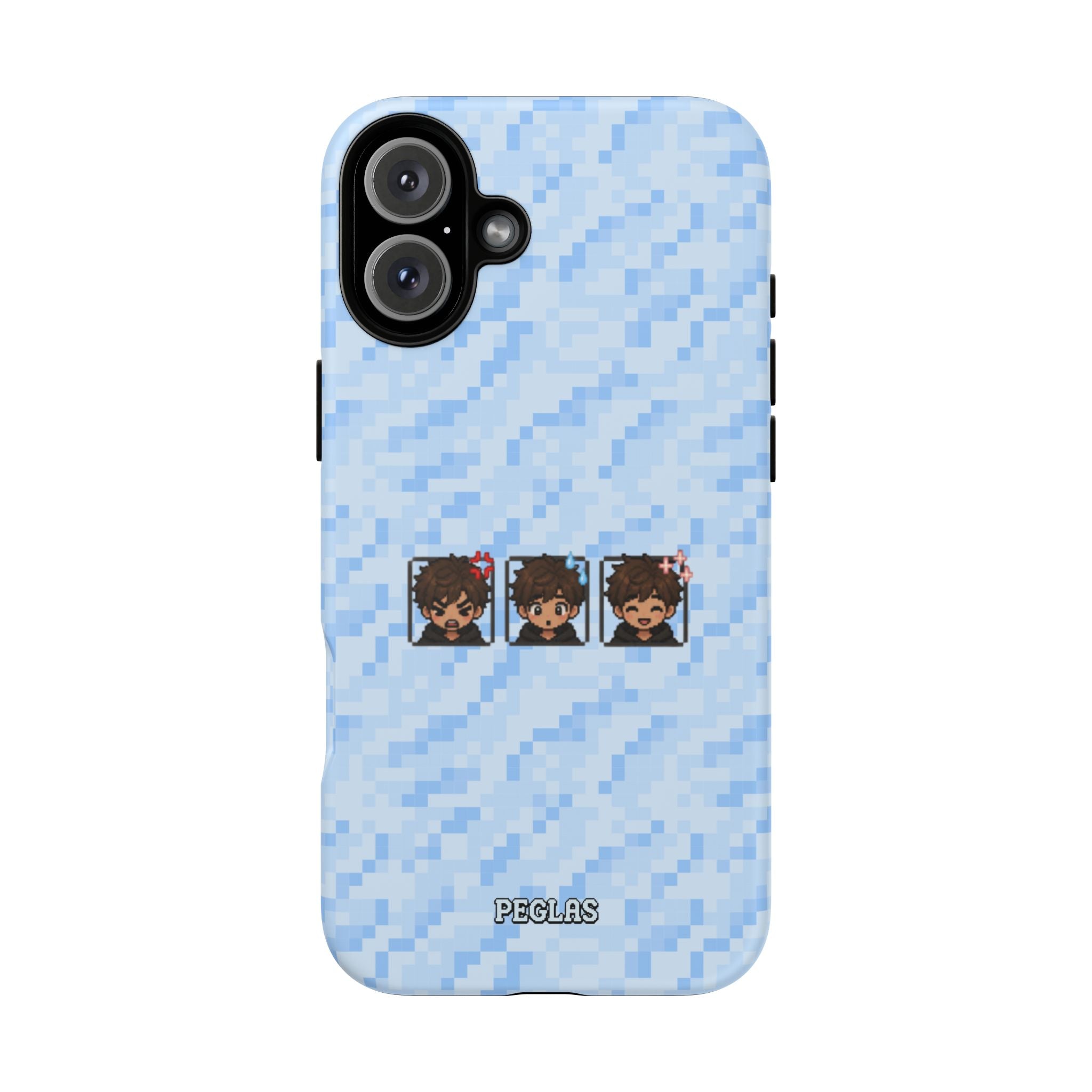 Blue Boy Emojis Blue Tough Phone Case