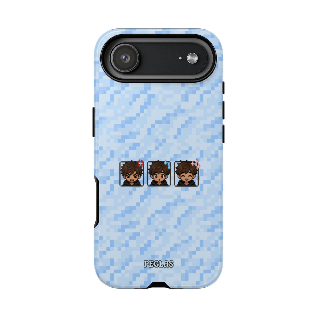 Blue Boy Emojis Blue Tough Phone Case