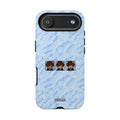 Blue Boy Emojis Blue Tough Phone Case