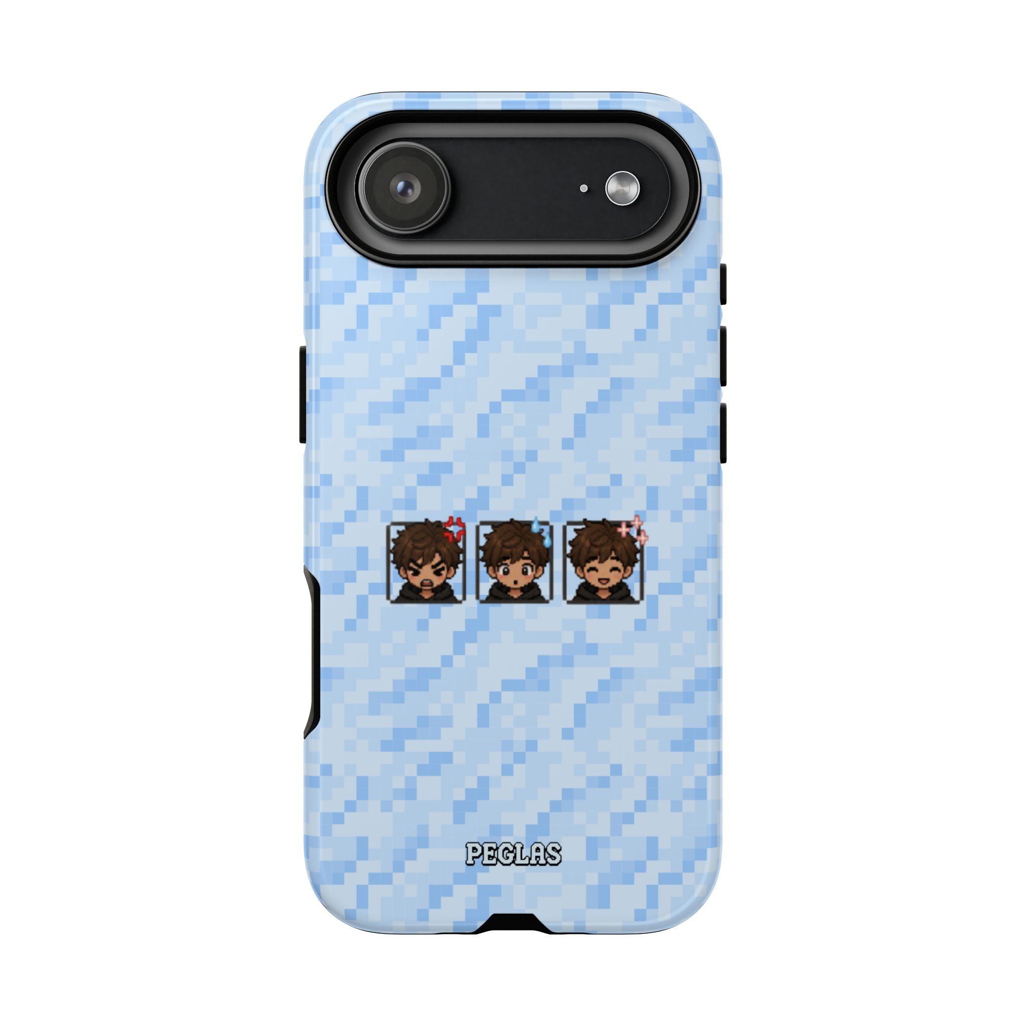 Blue Boy Emojis Blue Tough Phone Case
