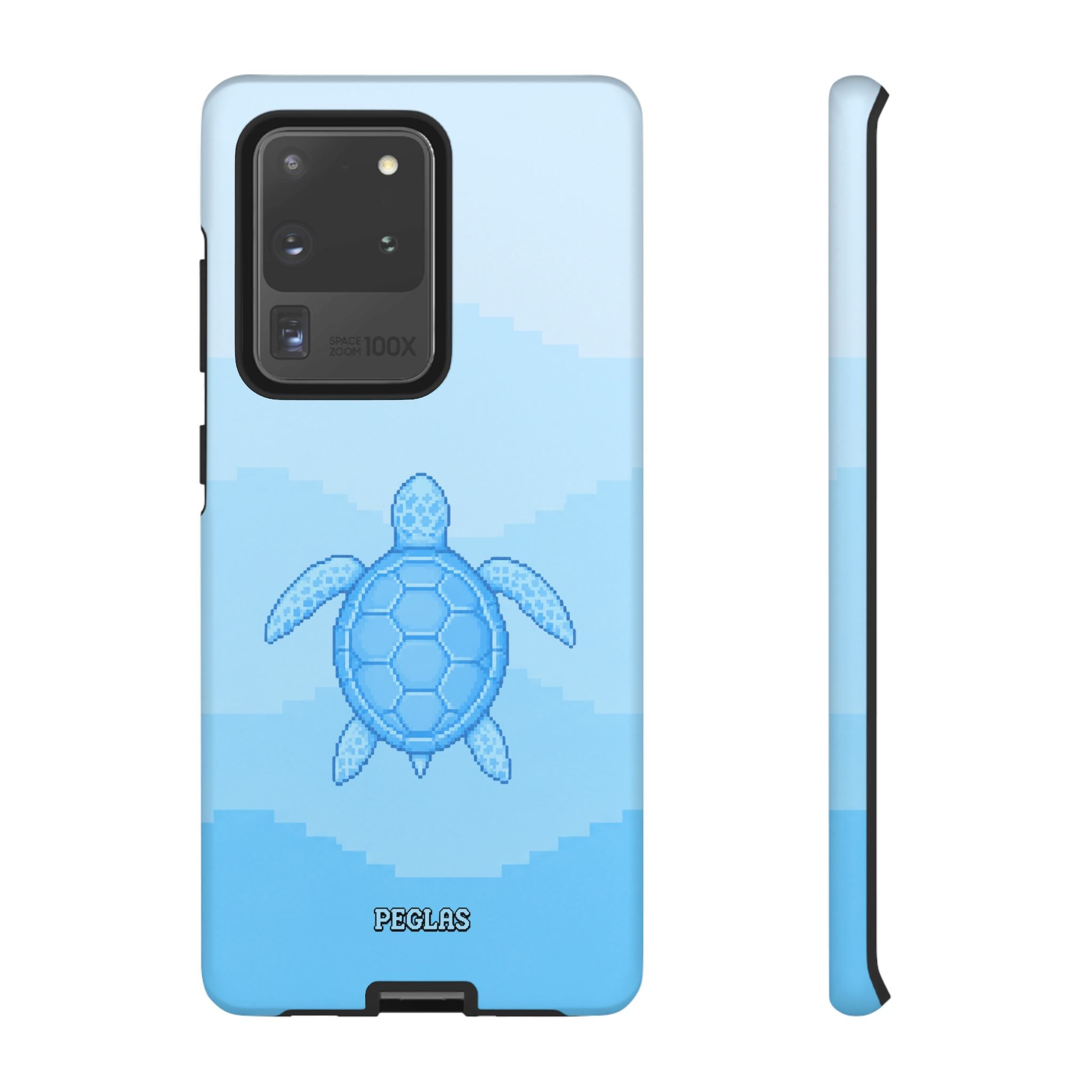Ocean Blue Sea Turtle Phone Case — Cute Coastal iPhone Protective Cover