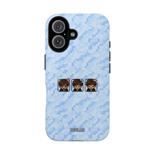Blue Boy Emojis Blue Tough Phone Case