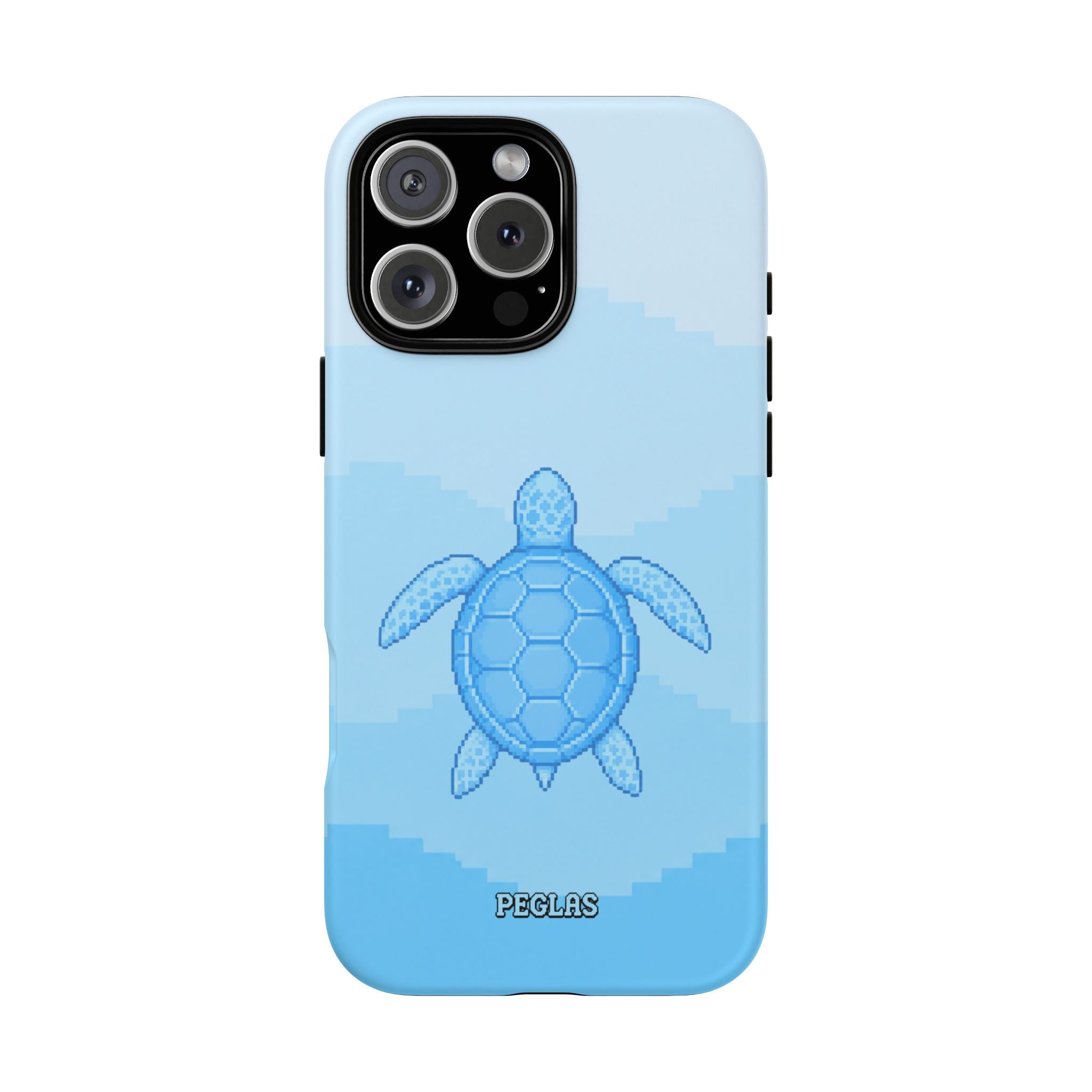Ocean Blue Sea Turtle Phone Case — Cute Coastal iPhone Protective Cover
