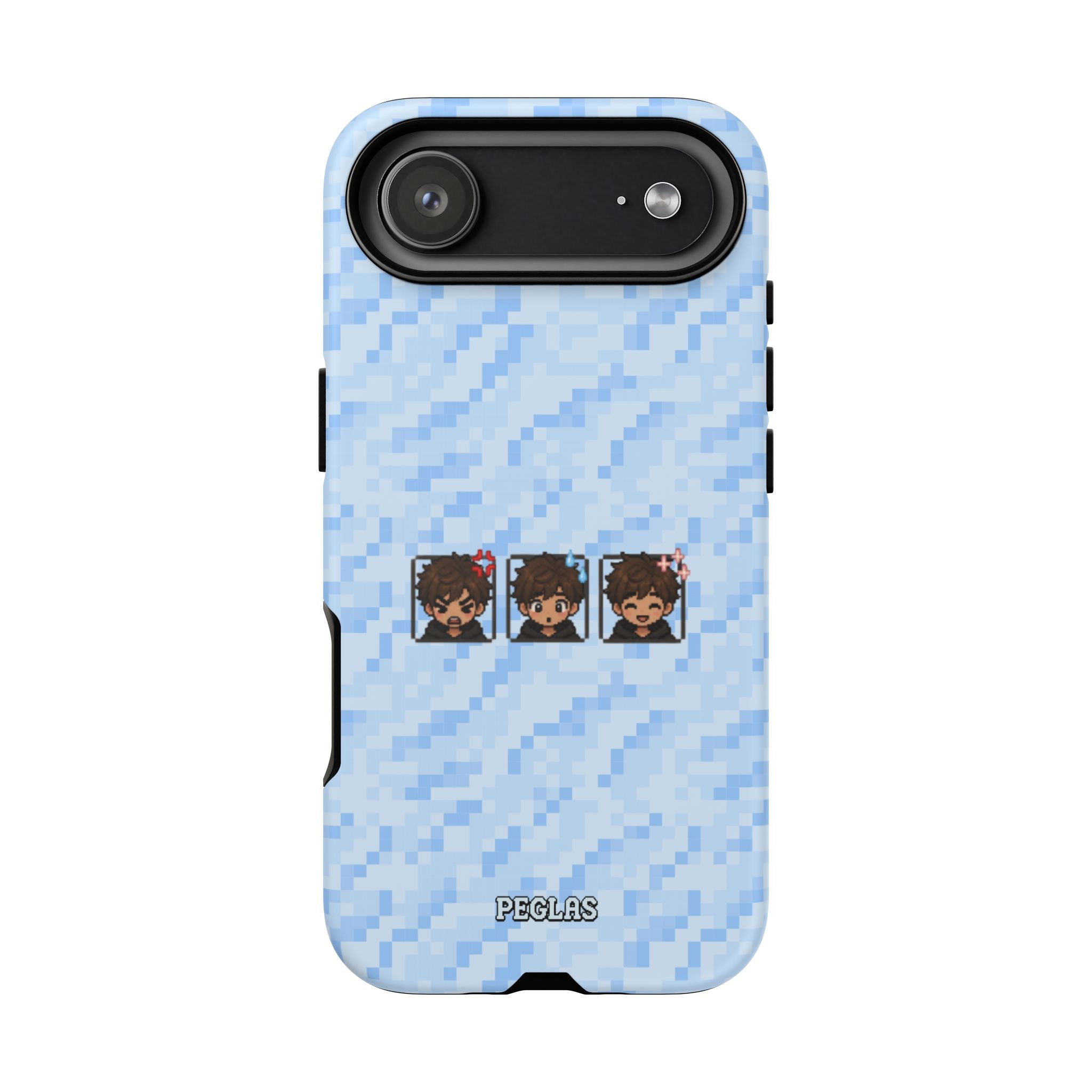 Blue Boy Emojis Blue Tough Phone Case