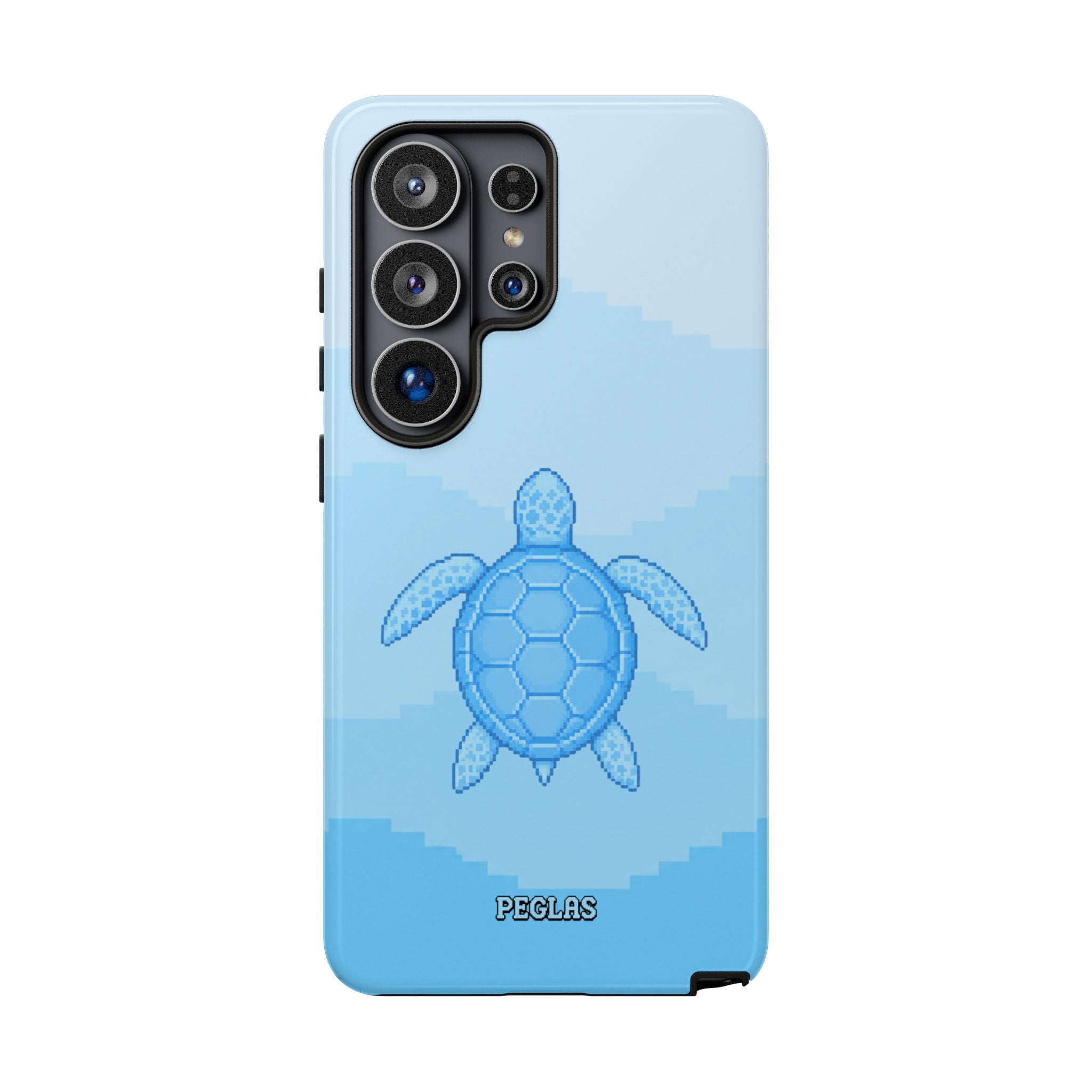 Ocean Blue Sea Turtle Phone Case — Cute Coastal iPhone Protective Cover