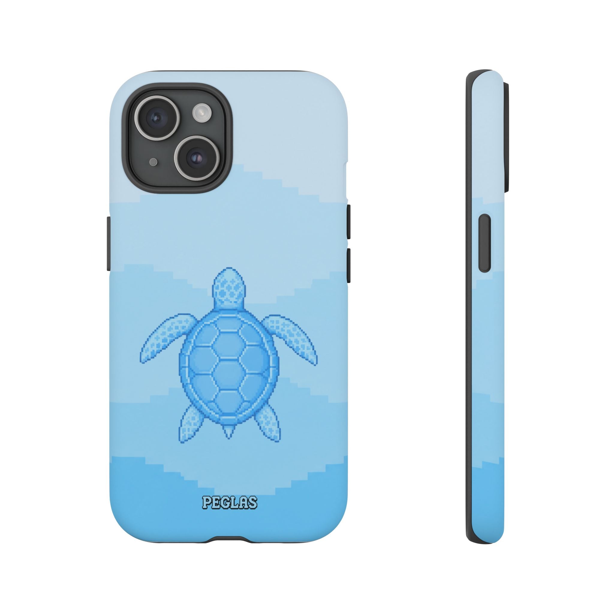 Ocean Blue Sea Turtle Phone Case — Cute Coastal iPhone Protective Cover