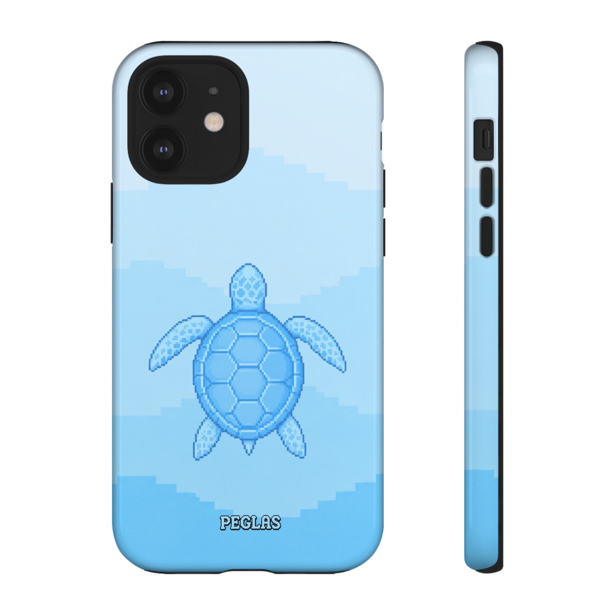 Ocean Blue Sea Turtle Phone Case — Cute Coastal iPhone Protective Cover