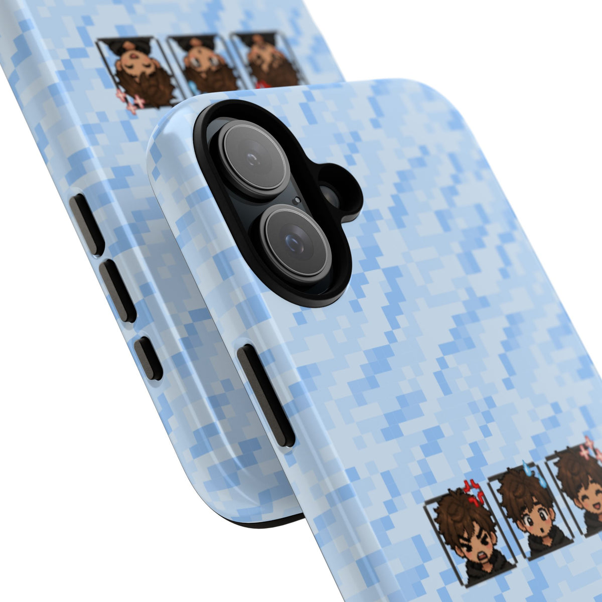 Blue Boy Emojis Blue Tough Phone Case