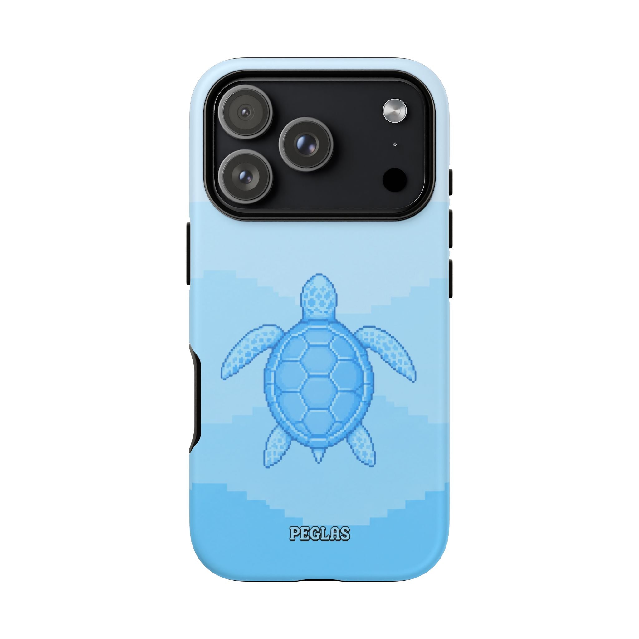 Ocean Blue Sea Turtle Phone Case — Cute Coastal iPhone Protective Cover