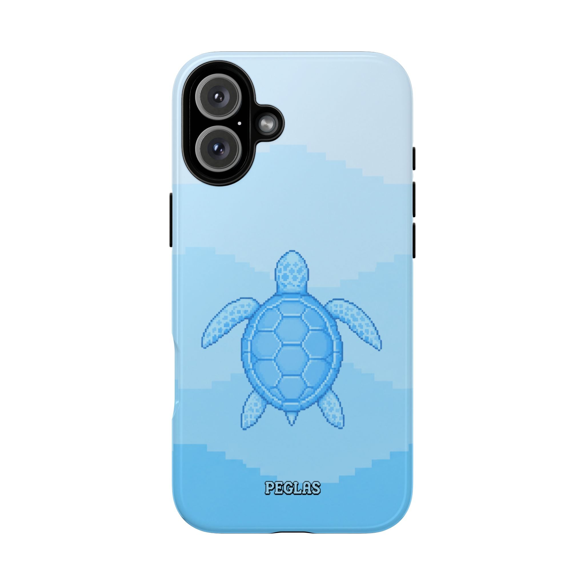 Ocean Blue Sea Turtle Phone Case — Cute Coastal iPhone Protective Cover