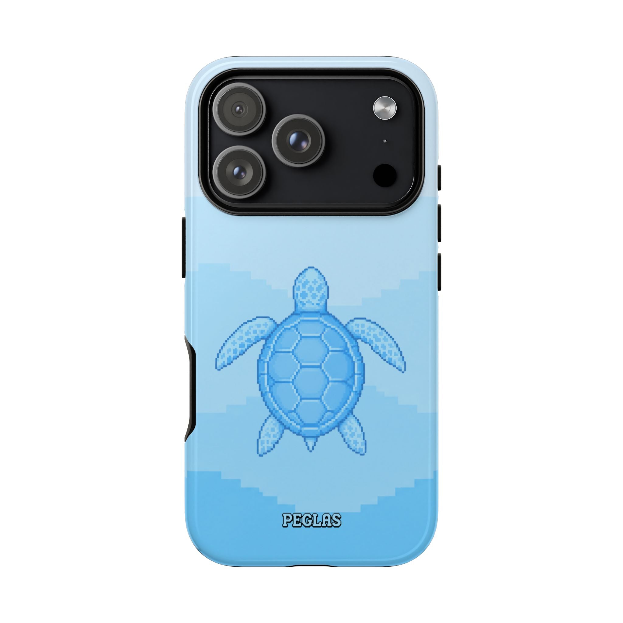 Ocean Blue Sea Turtle Phone Case — Cute Coastal iPhone Protective Cover