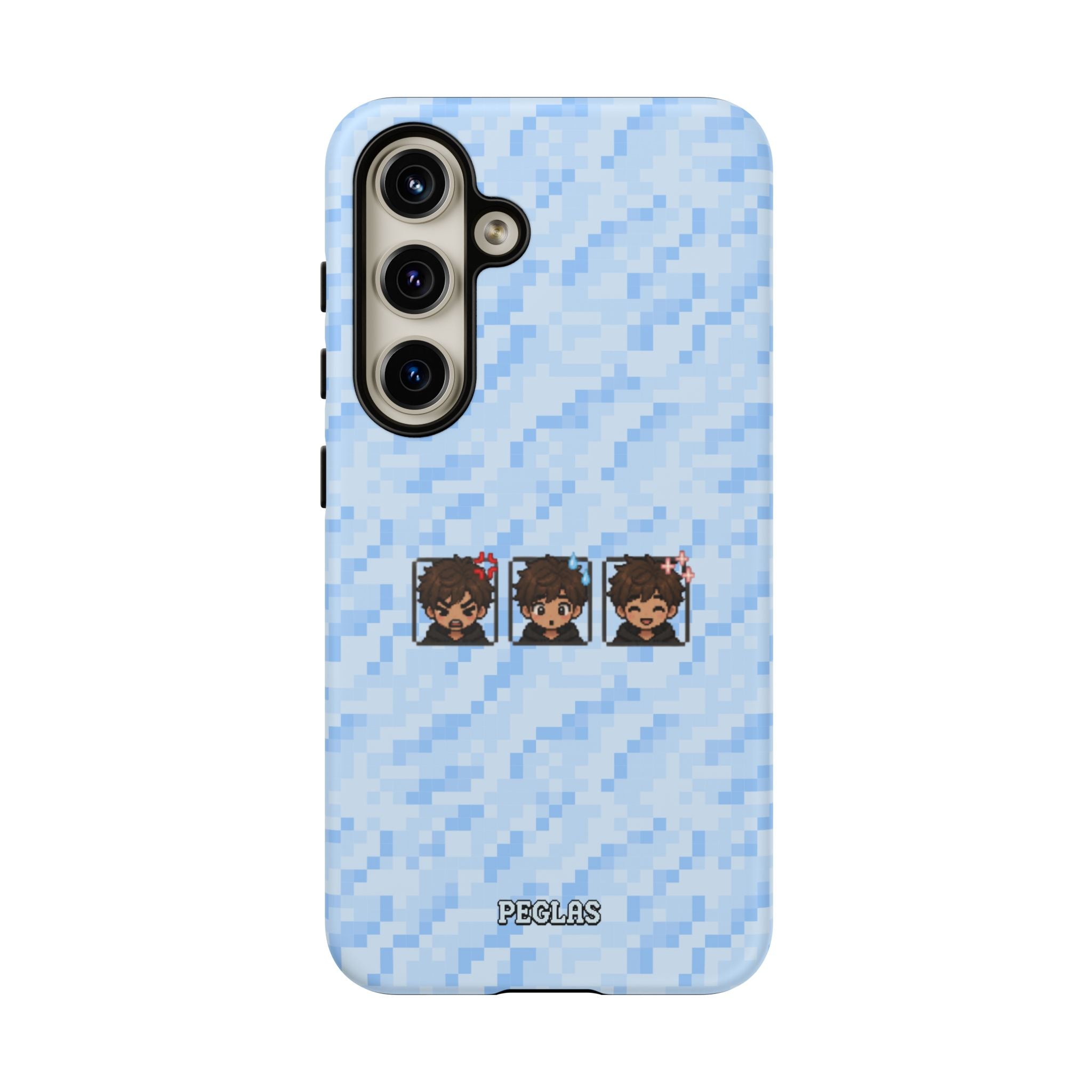 Blue Boy Emojis Blue Tough Phone Case