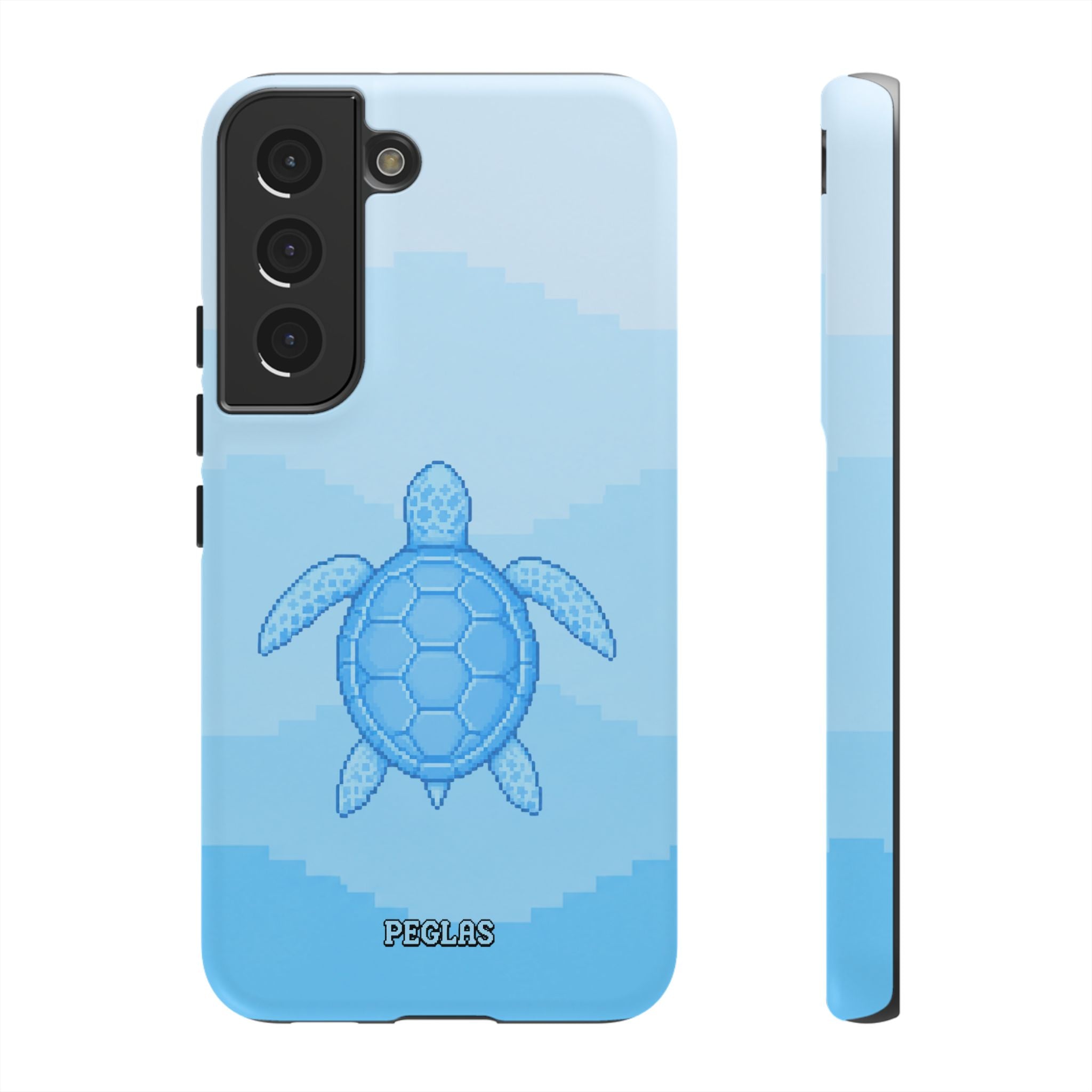 Ocean Blue Sea Turtle Phone Case — Cute Coastal iPhone Protective Cover