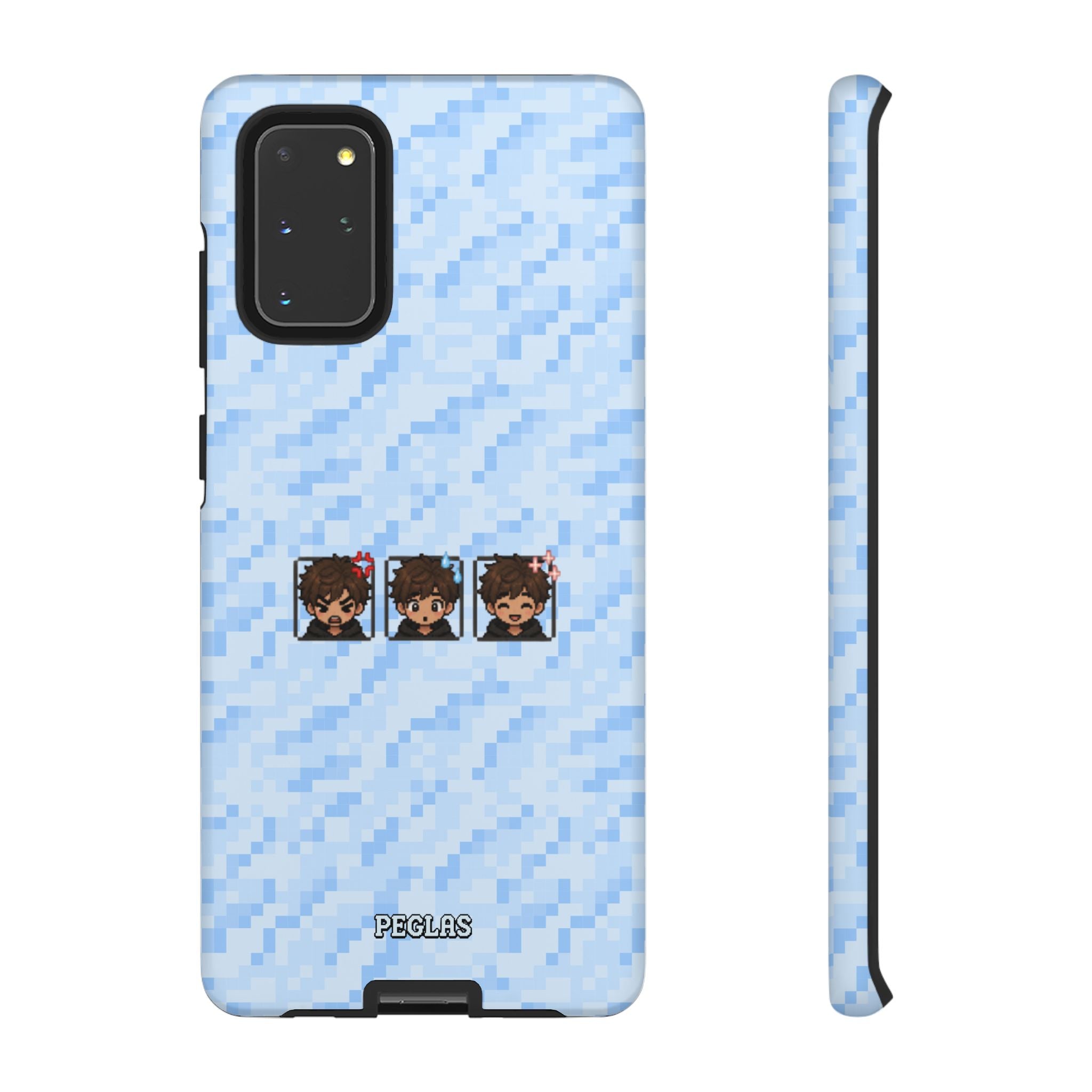 Blue Boy Emojis Blue Tough Phone Case