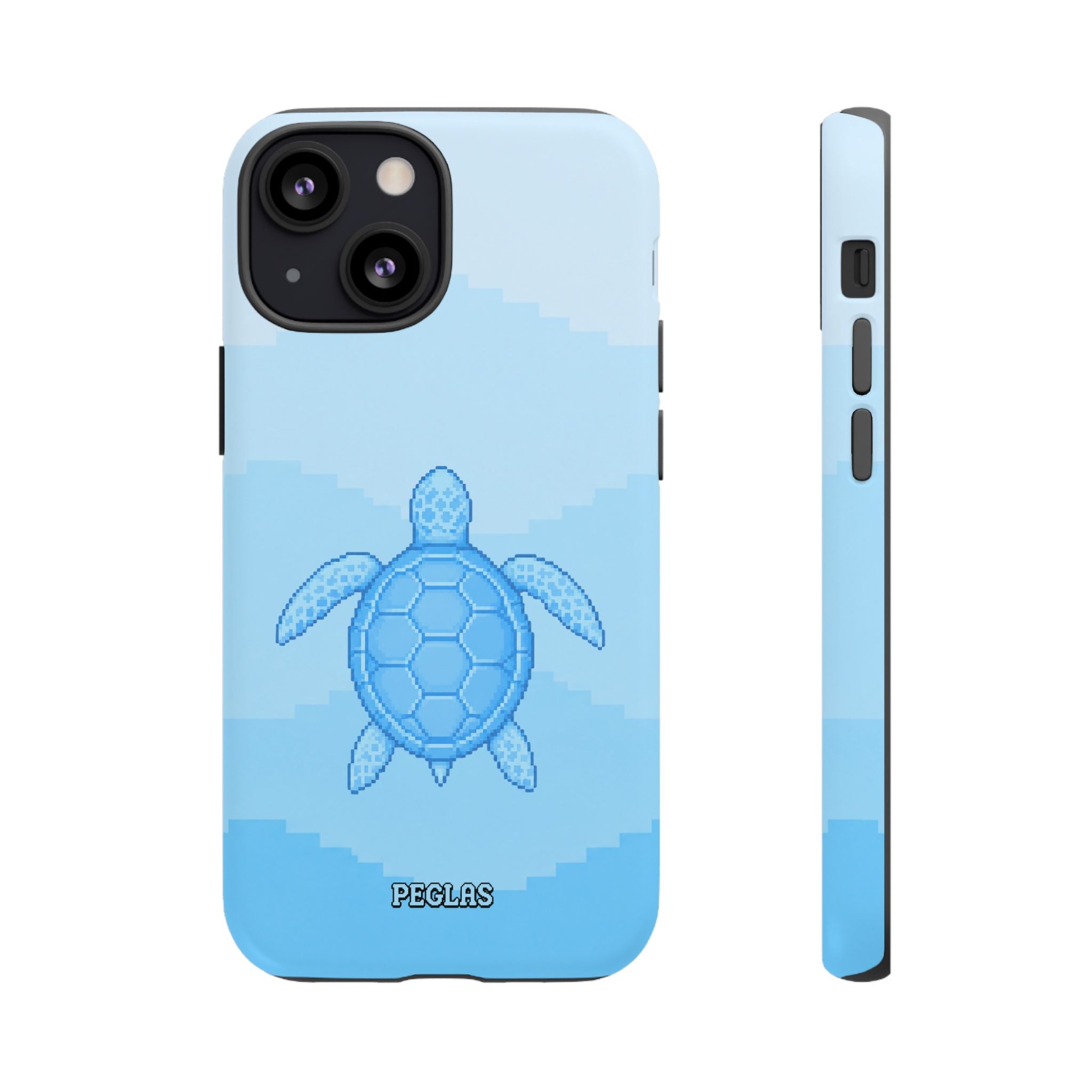 Ocean Blue Sea Turtle Phone Case — Cute Coastal iPhone Protective Cover