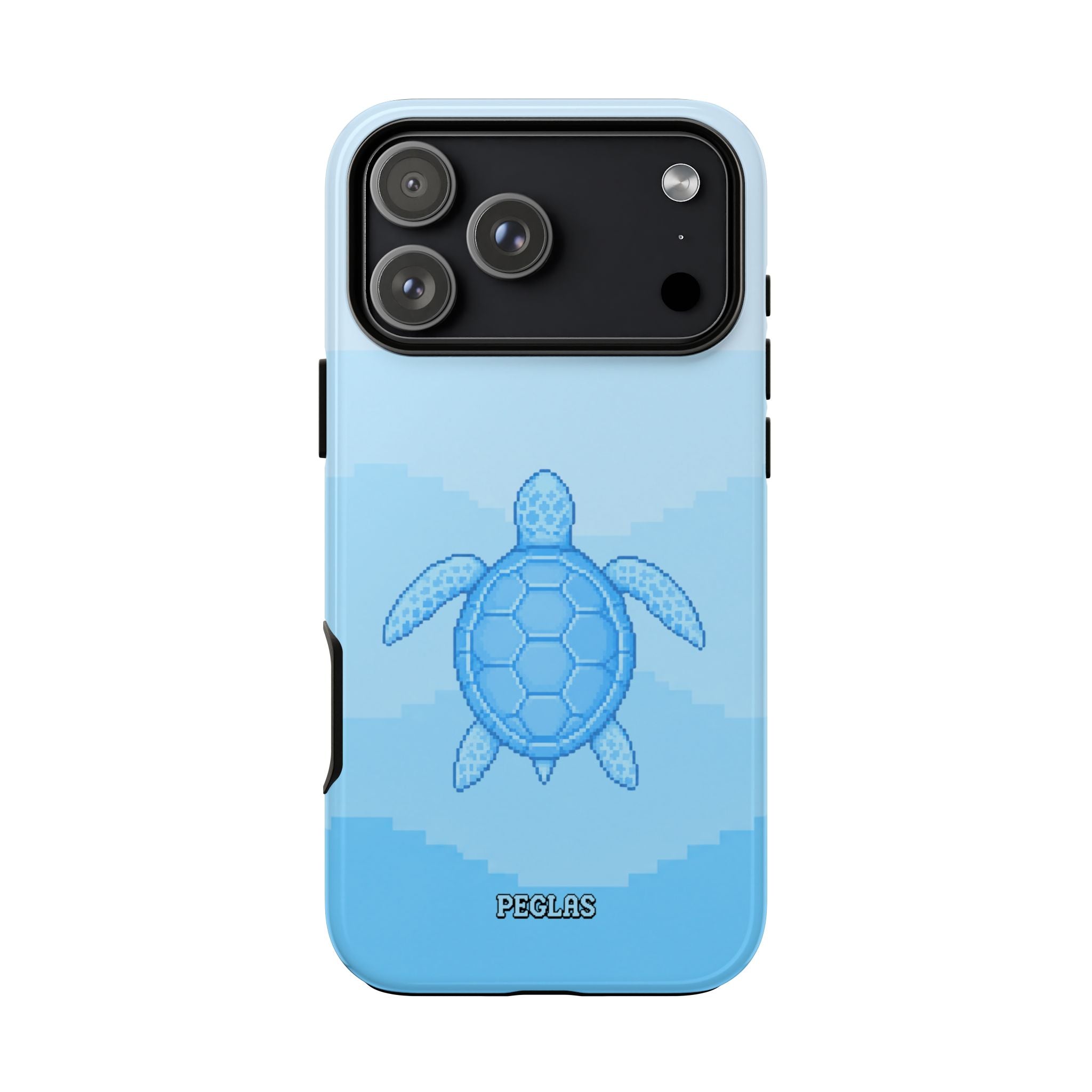 Ocean Blue Sea Turtle Phone Case — Cute Coastal iPhone Protective Cover