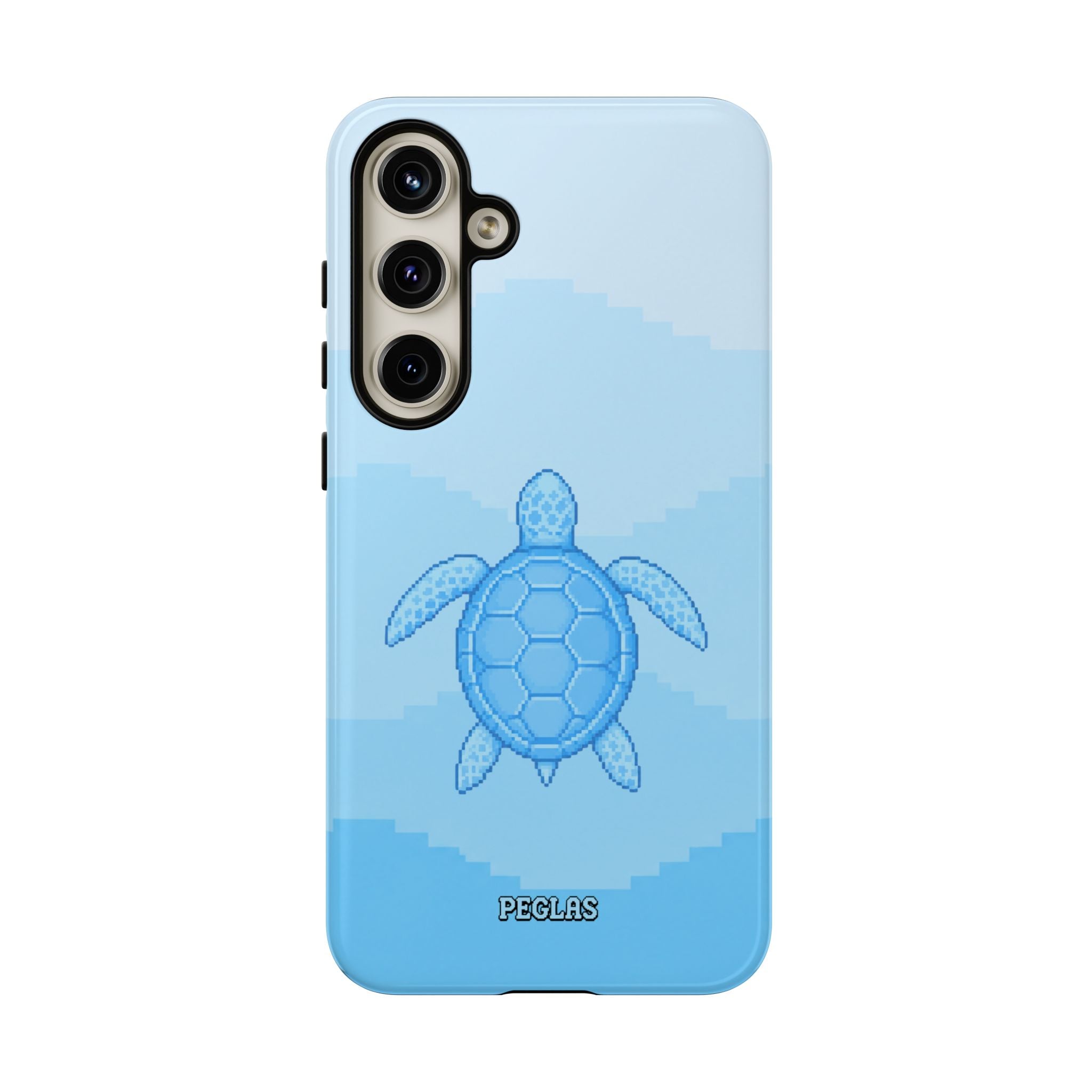 Ocean Blue Sea Turtle Phone Case — Cute Coastal iPhone Protective Cover