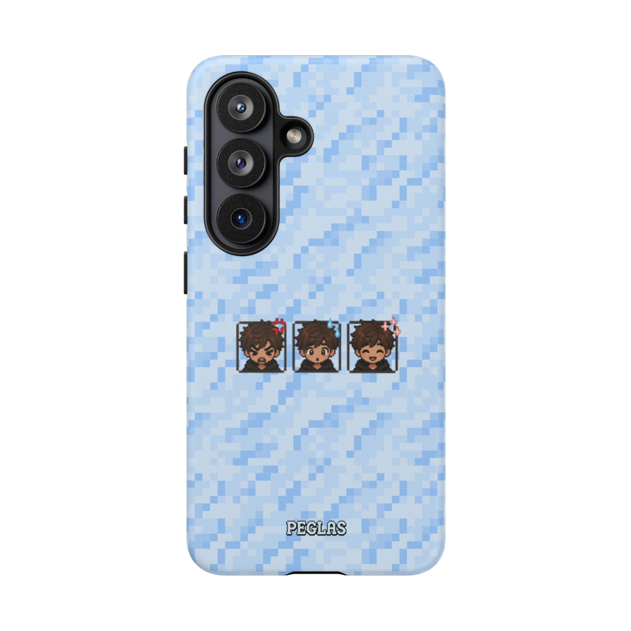 Blue Boy Emojis Blue Tough Phone Case