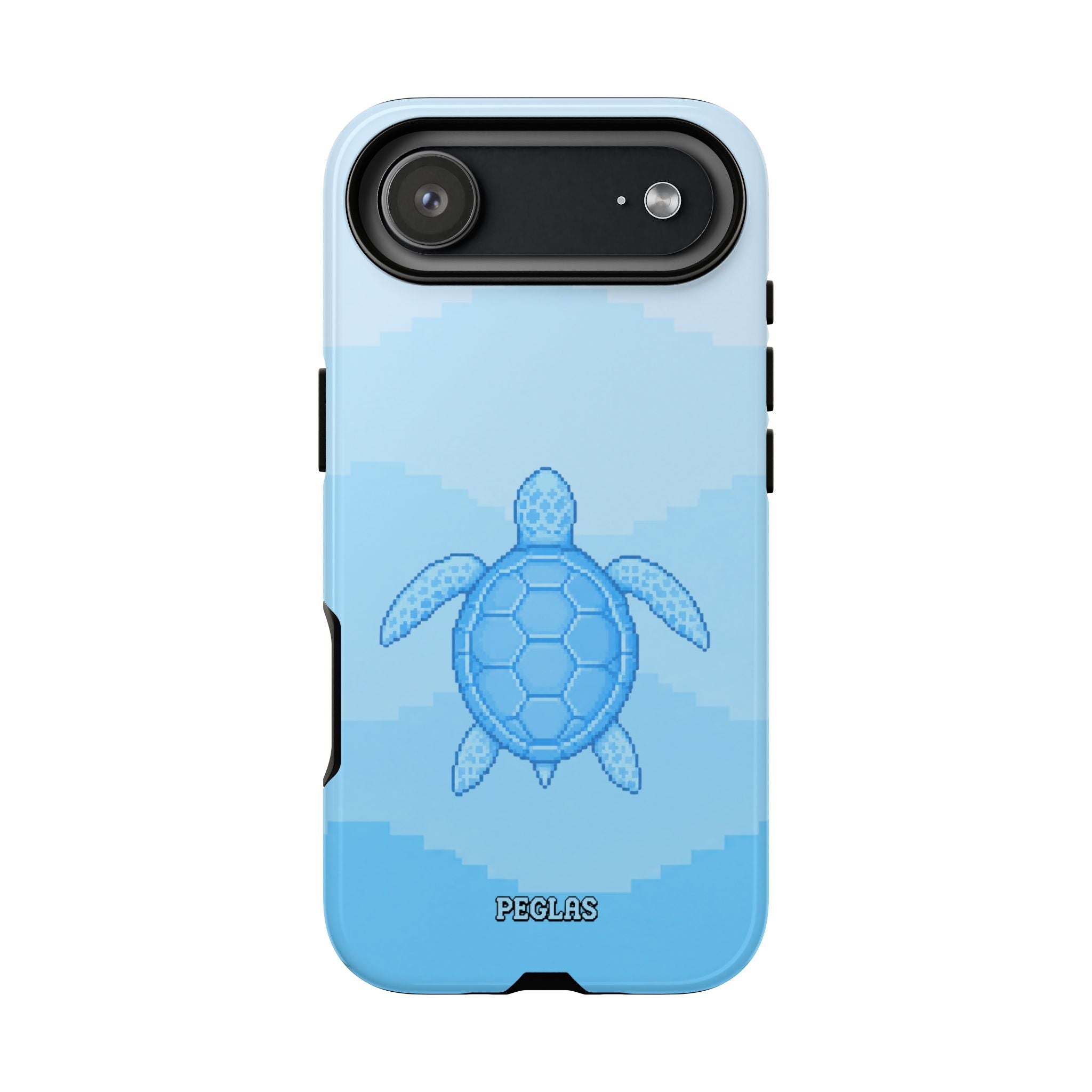 Ocean Blue Sea Turtle Phone Case — Cute Coastal iPhone Protective Cover