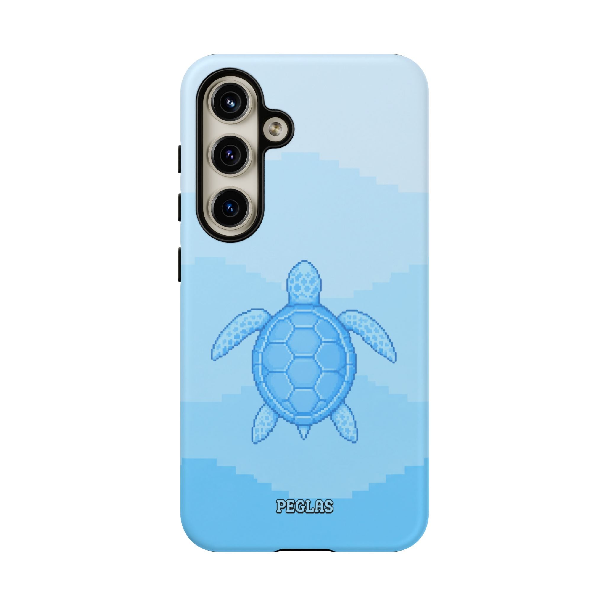 Ocean Blue Sea Turtle Phone Case — Cute Coastal iPhone Protective Cover