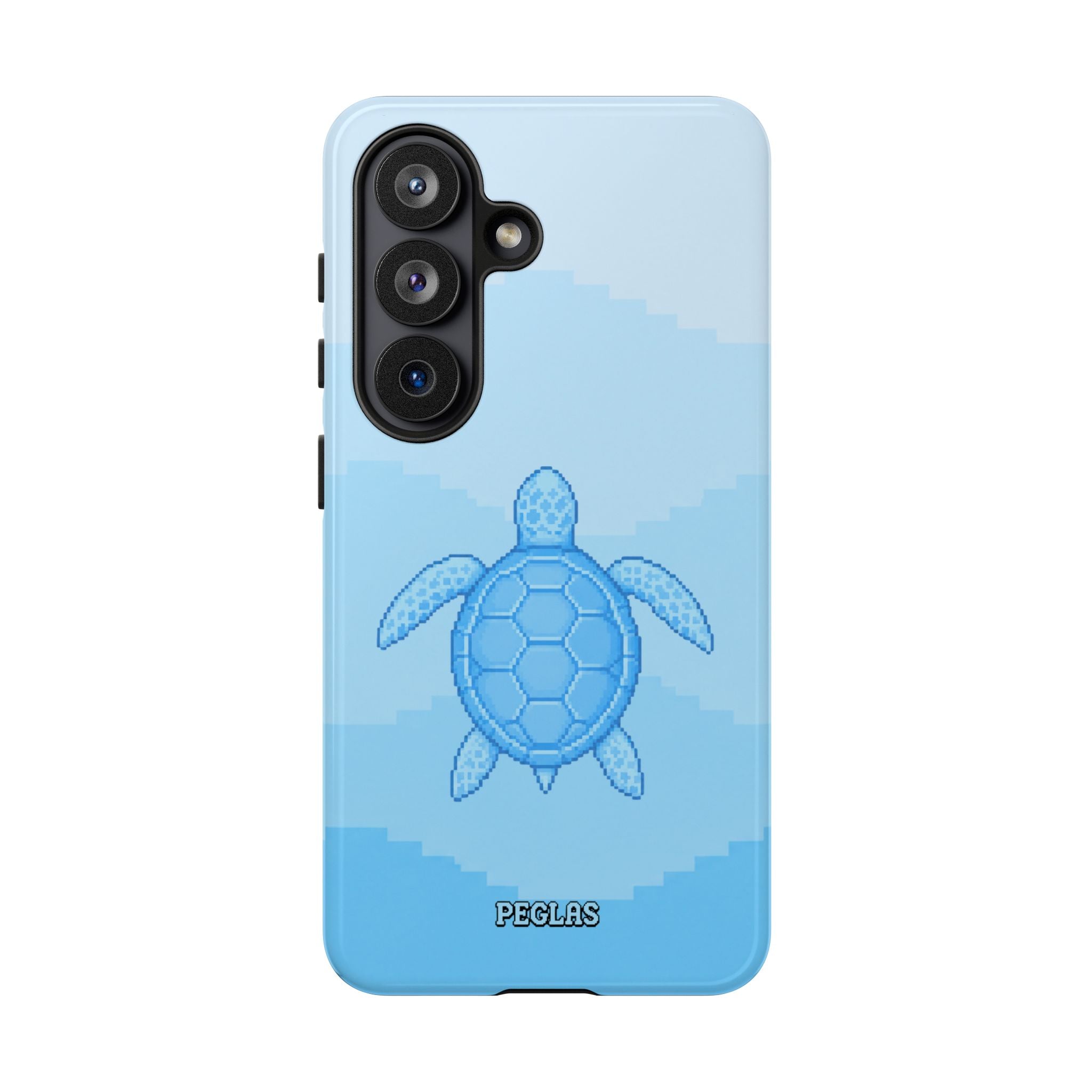 Ocean Blue Sea Turtle Phone Case — Cute Coastal iPhone Protective Cover