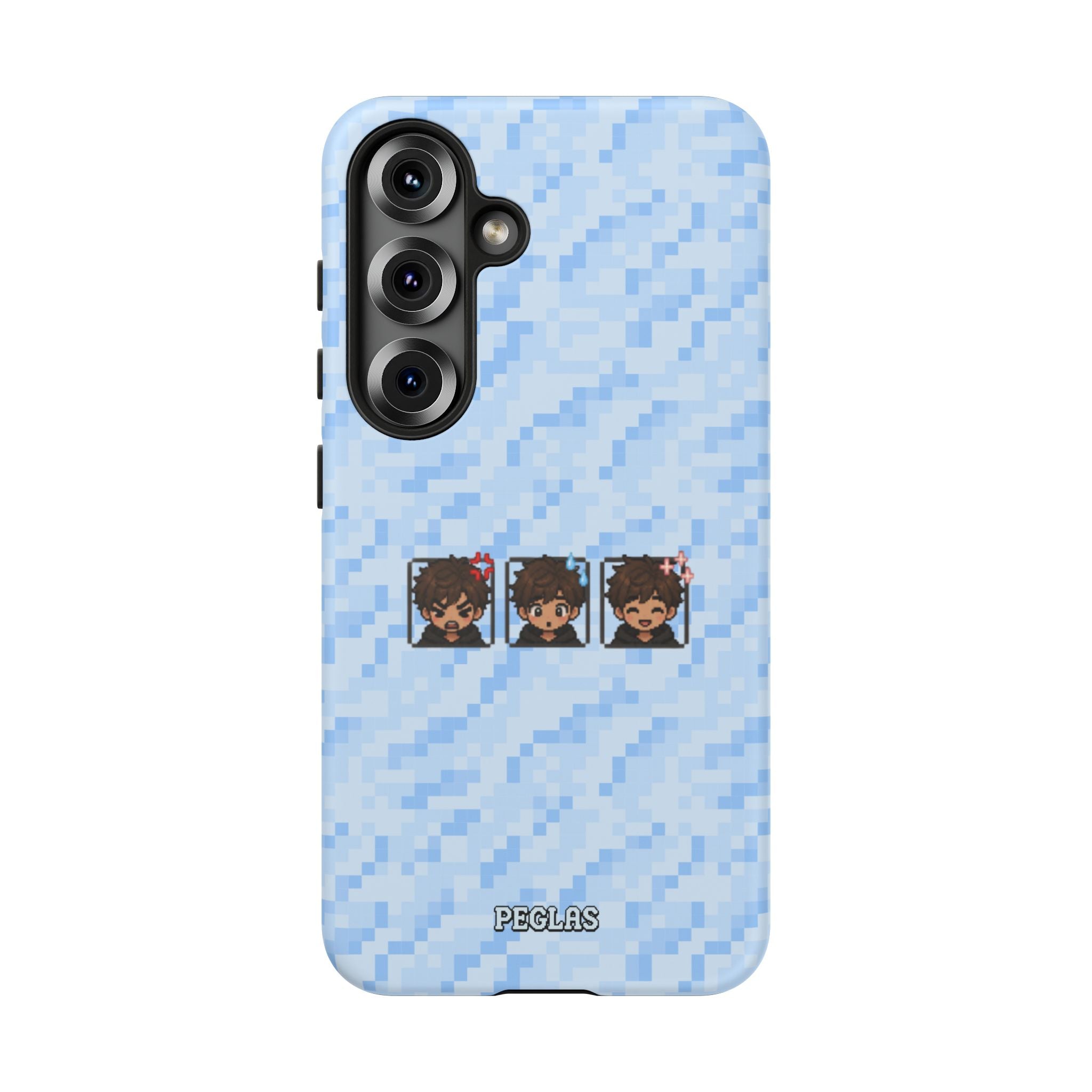 Blue Boy Emojis Blue Tough Phone Case