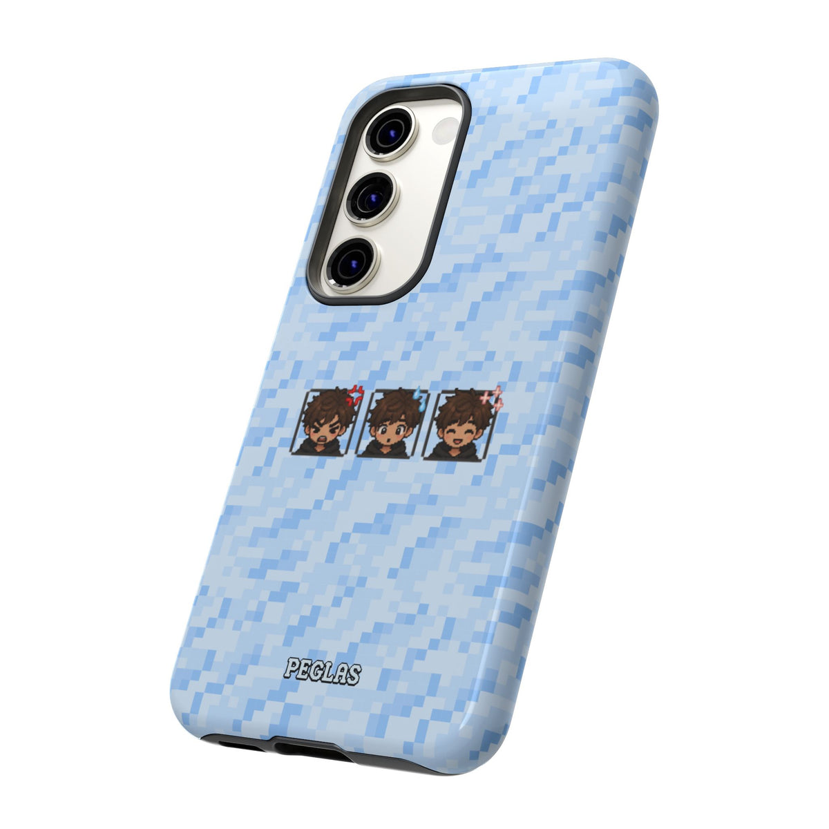 Blue Boy Emojis Blue Tough Phone Case
