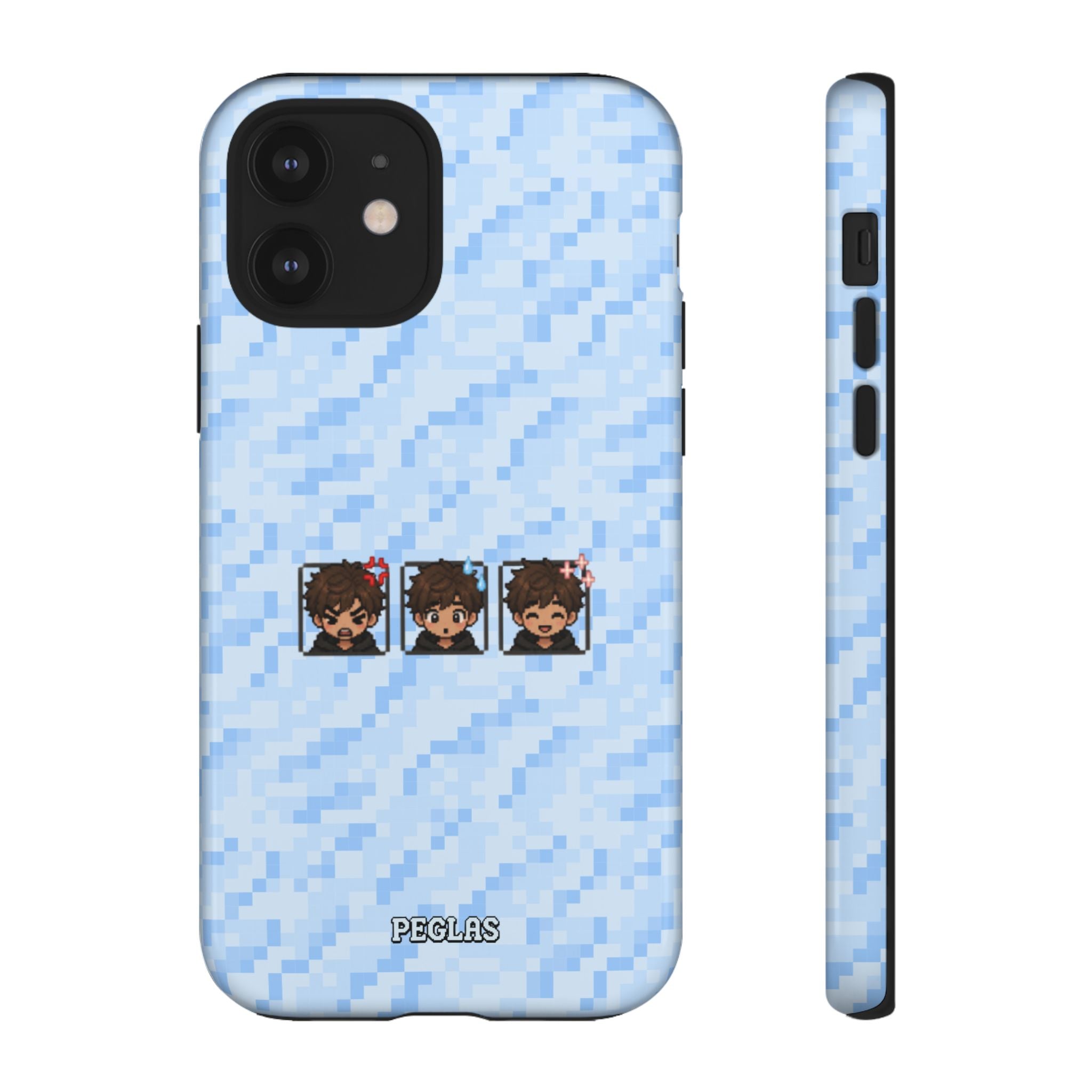 Blue Boy Emojis Blue Tough Phone Case