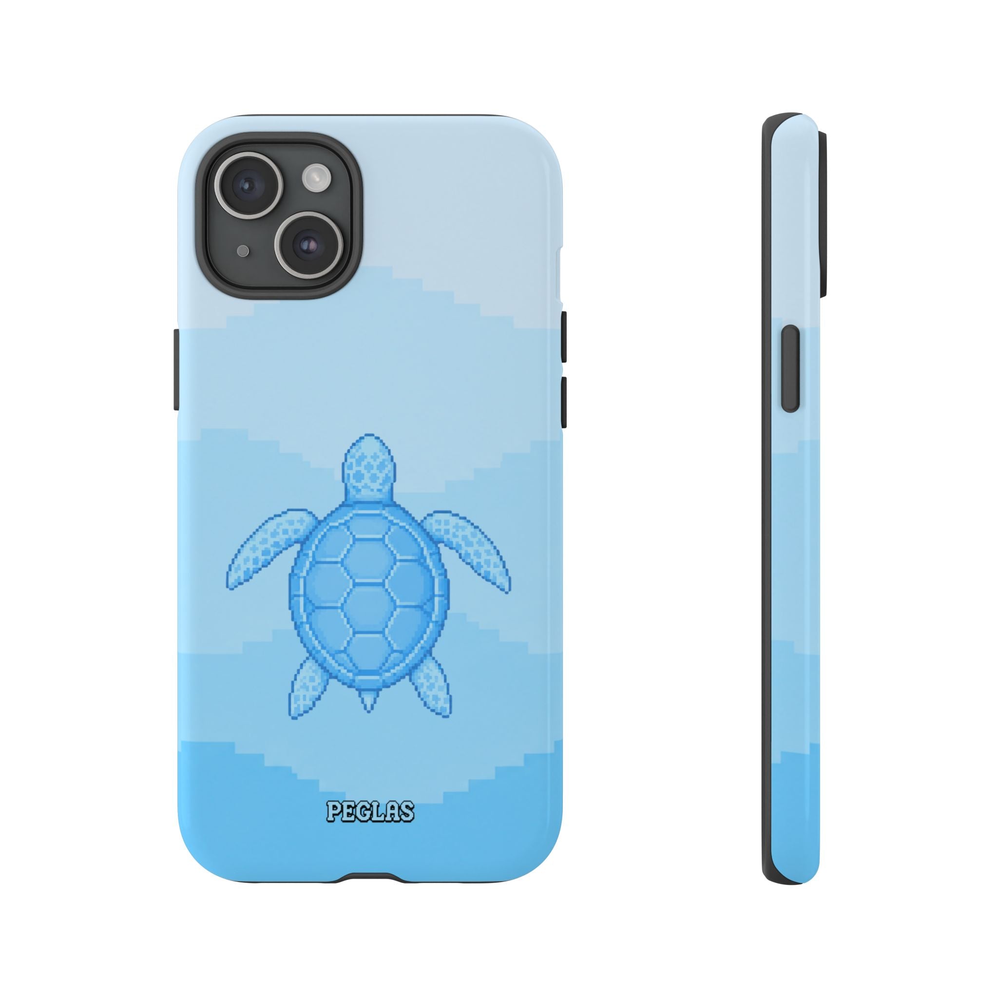 Ocean Blue Sea Turtle Phone Case — Cute Coastal iPhone Protective Cover