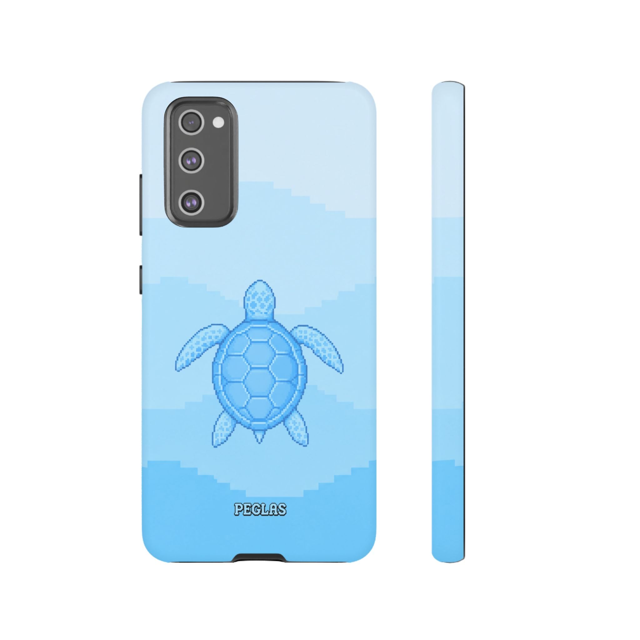 Ocean Blue Sea Turtle Phone Case — Cute Coastal iPhone Protective Cover