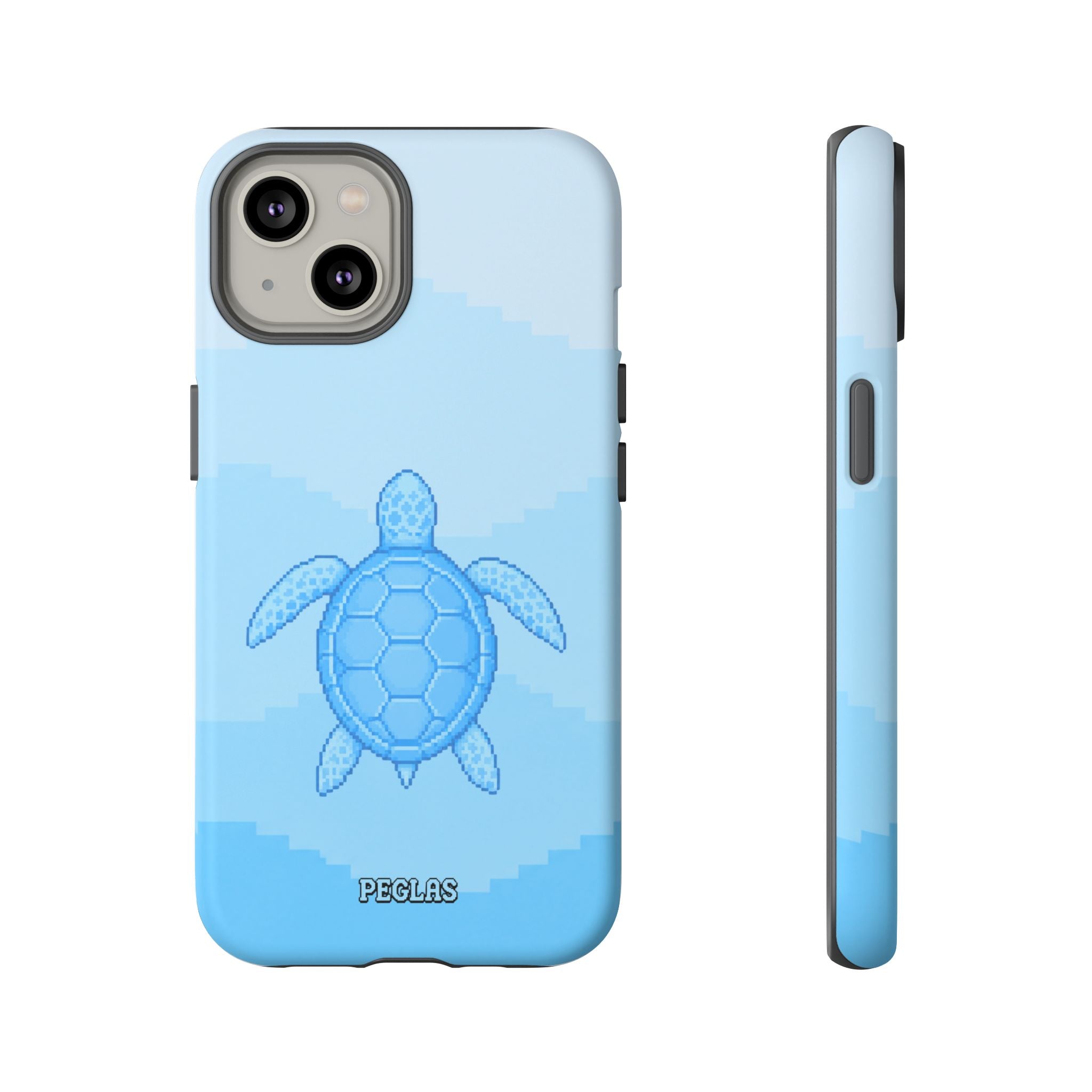 Ocean Blue Sea Turtle Phone Case — Cute Coastal iPhone Protective Cover