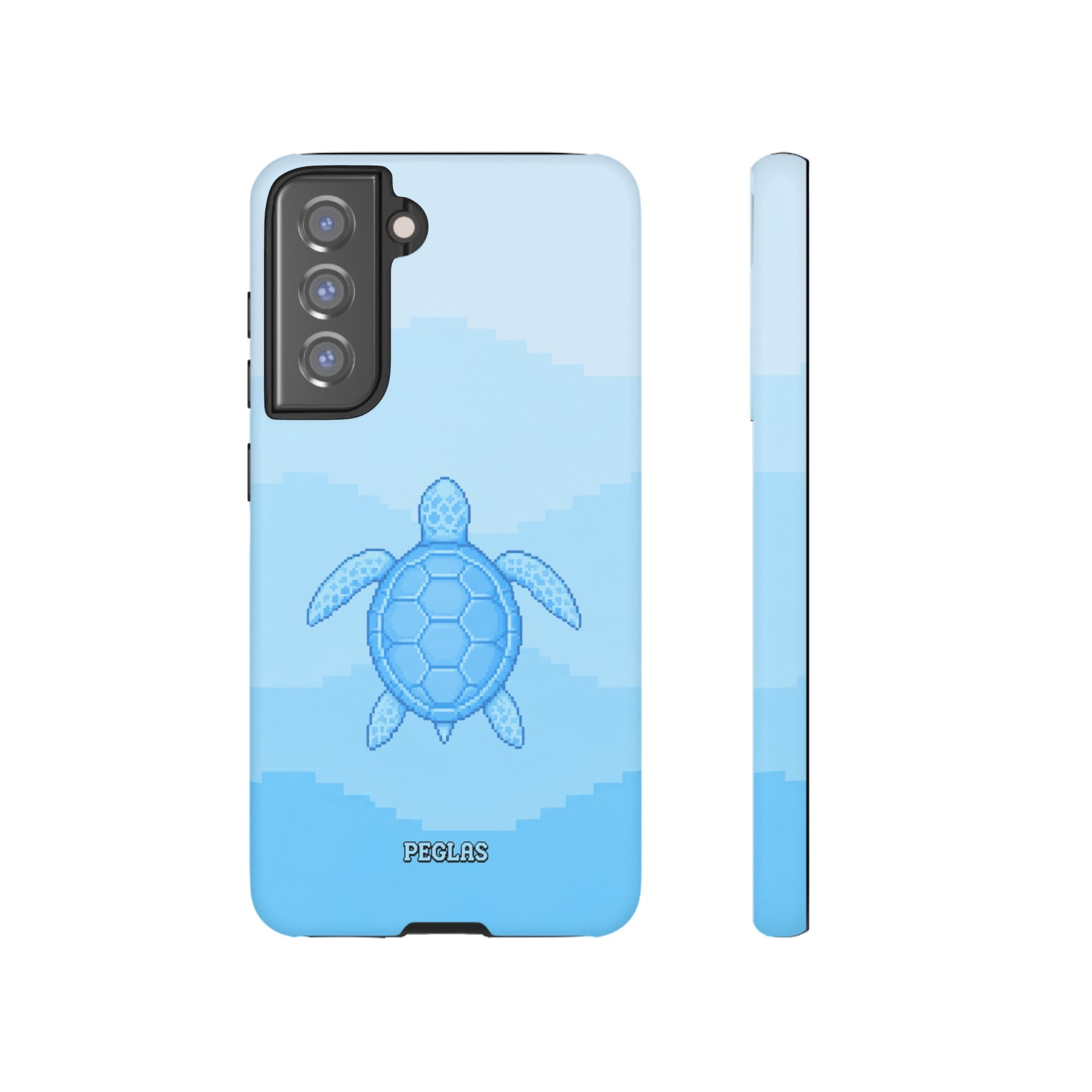 Ocean Blue Sea Turtle Phone Case — Cute Coastal iPhone Protective Cover