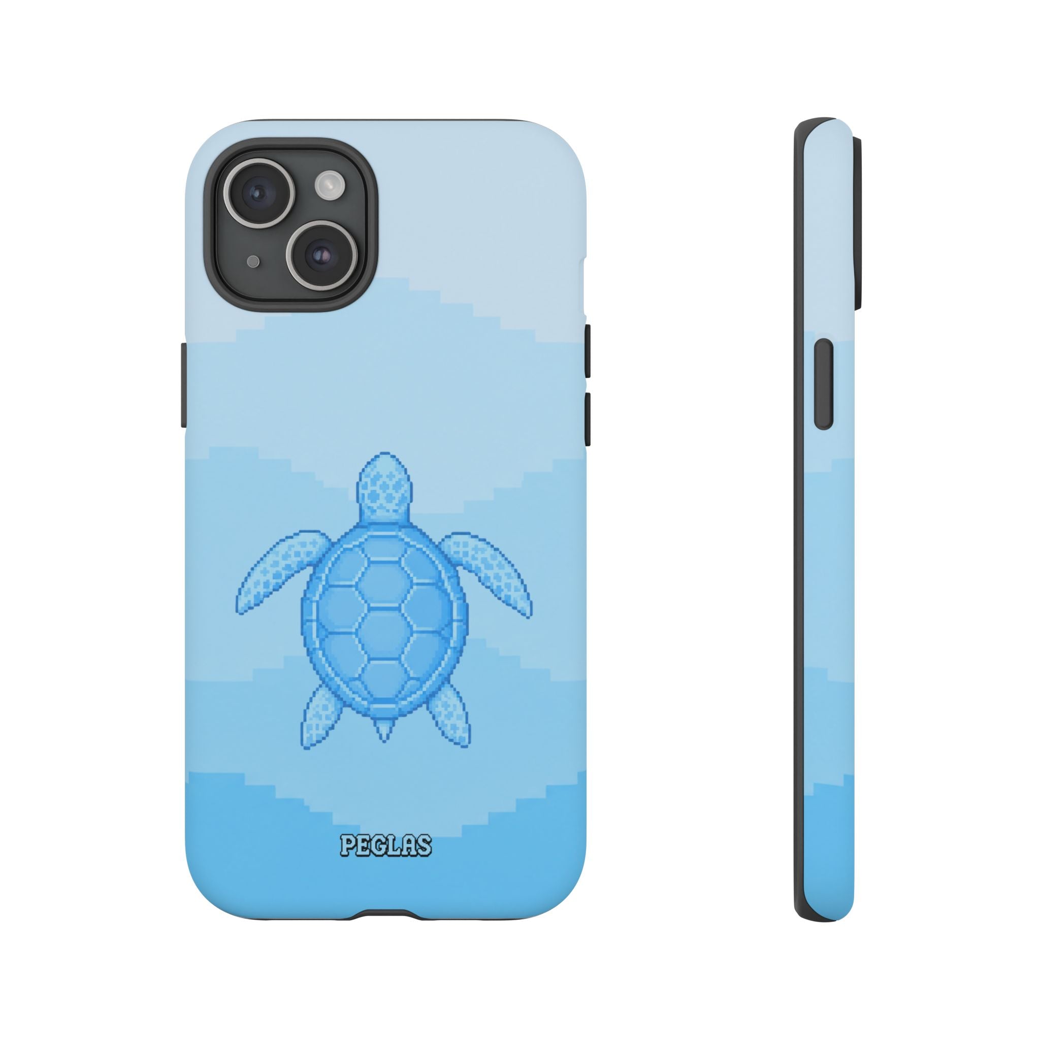 Ocean Blue Sea Turtle Phone Case — Cute Coastal iPhone Protective Cover