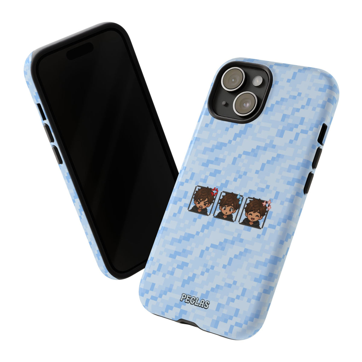 Blue Boy Emojis Blue Tough Phone Case