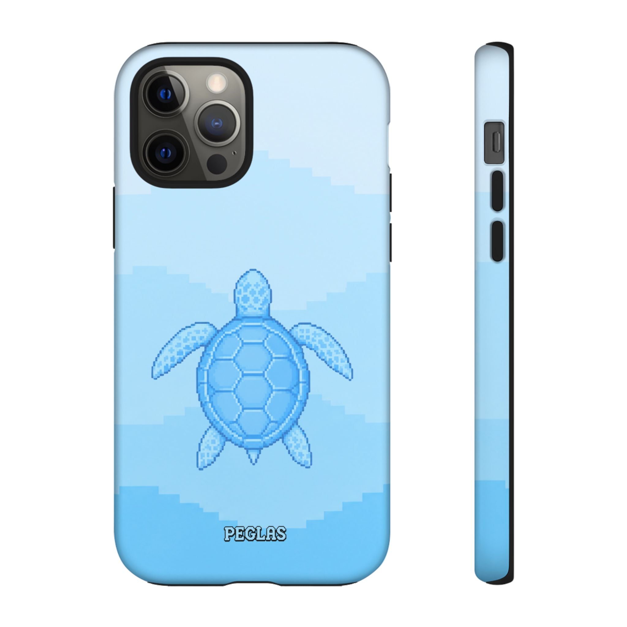 Ocean Blue Sea Turtle Phone Case — Cute Coastal iPhone Protective Cover