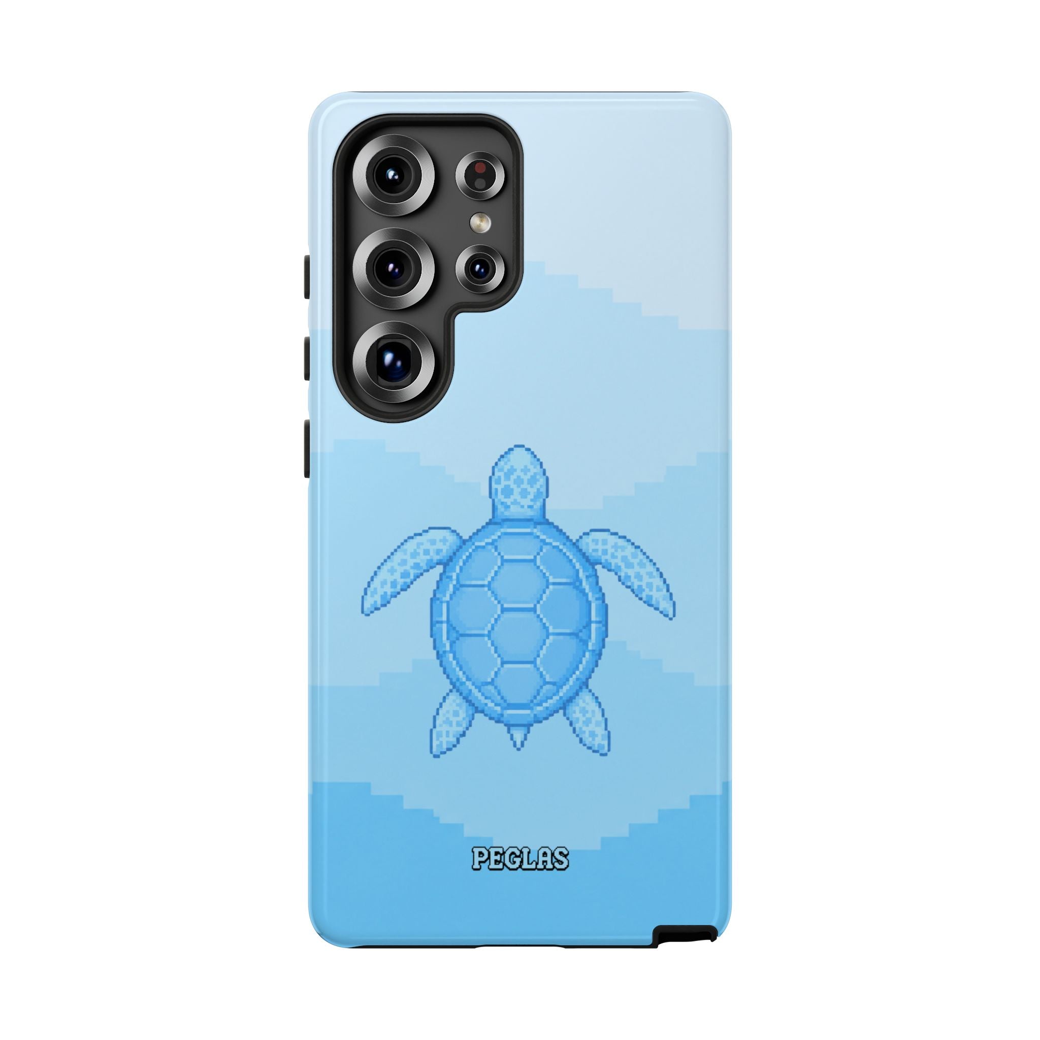 Ocean Blue Sea Turtle Phone Case — Cute Coastal iPhone Protective Cover
