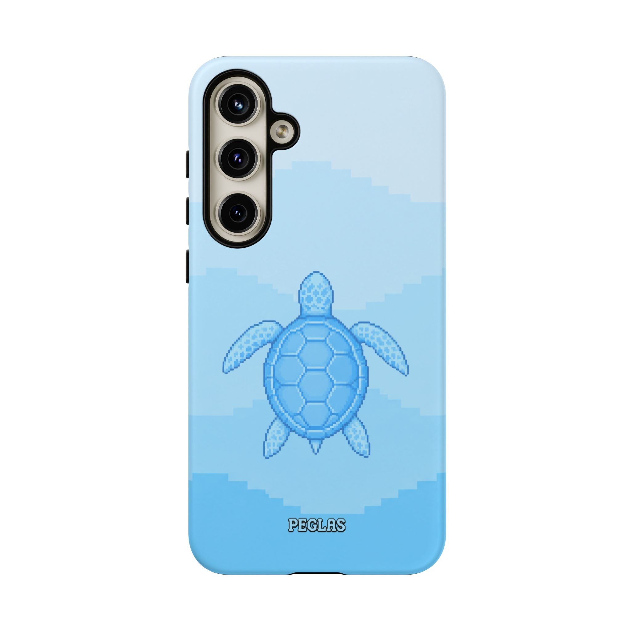 Ocean Blue Sea Turtle Phone Case — Cute Coastal iPhone Protective Cover
